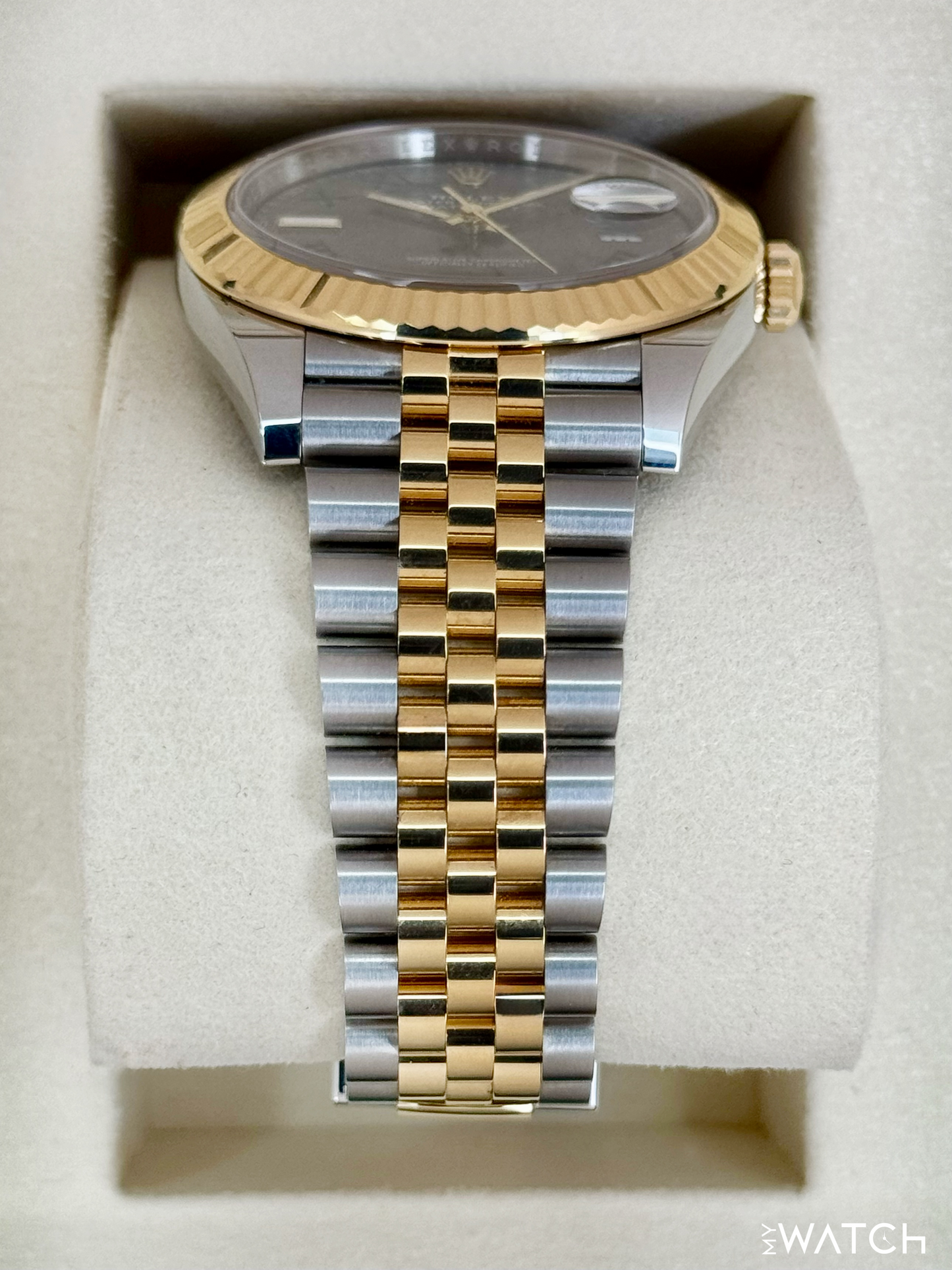 2025 Rolex Datejust 41mm 126333 Two-Tone Jubilee Wimbledon Dial