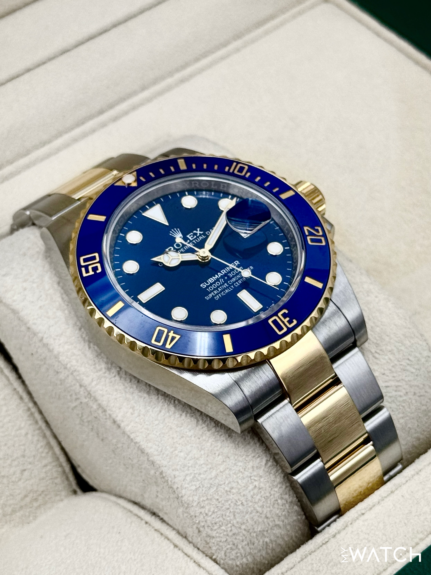 2024 Rolex Submariner "Bluesy" 41mm 126613LB Two-Tone Blue Dial - MyWatchLLC
