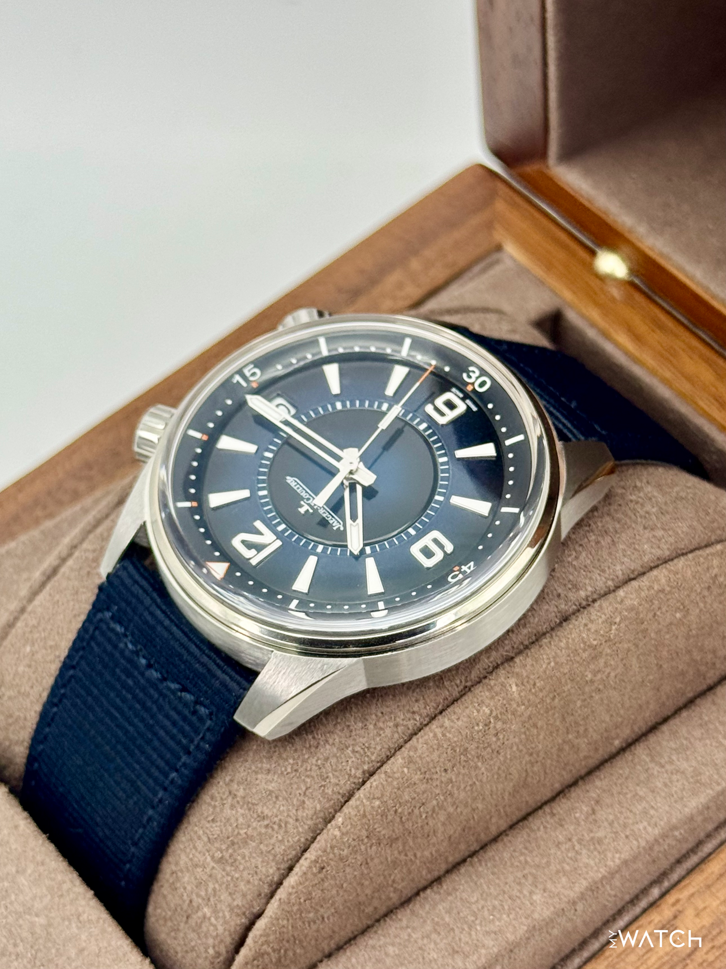 2026 Jaeger-LeCoultre Date Polaris 40mm Q9128981 Stainless Steel Blue Dial