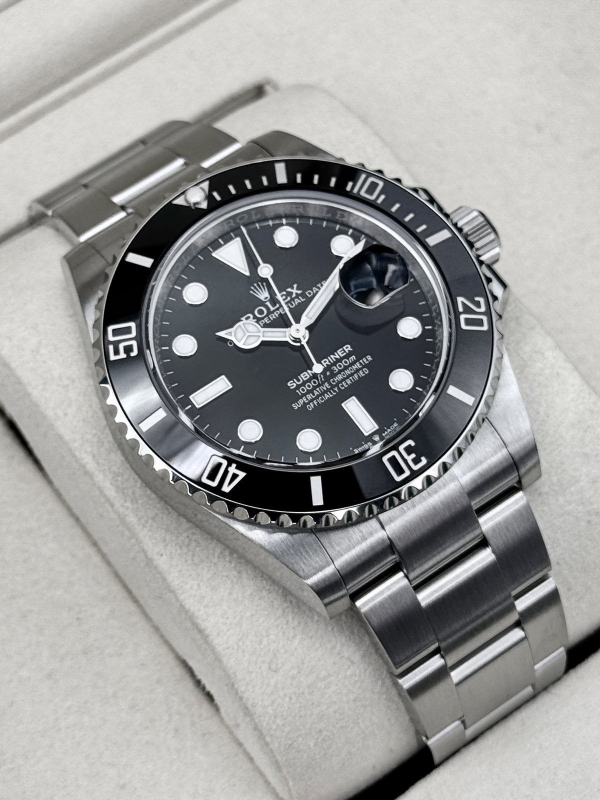 2025 Rolex Submariner 41mm 126610LN Stainless Steel Black Dial