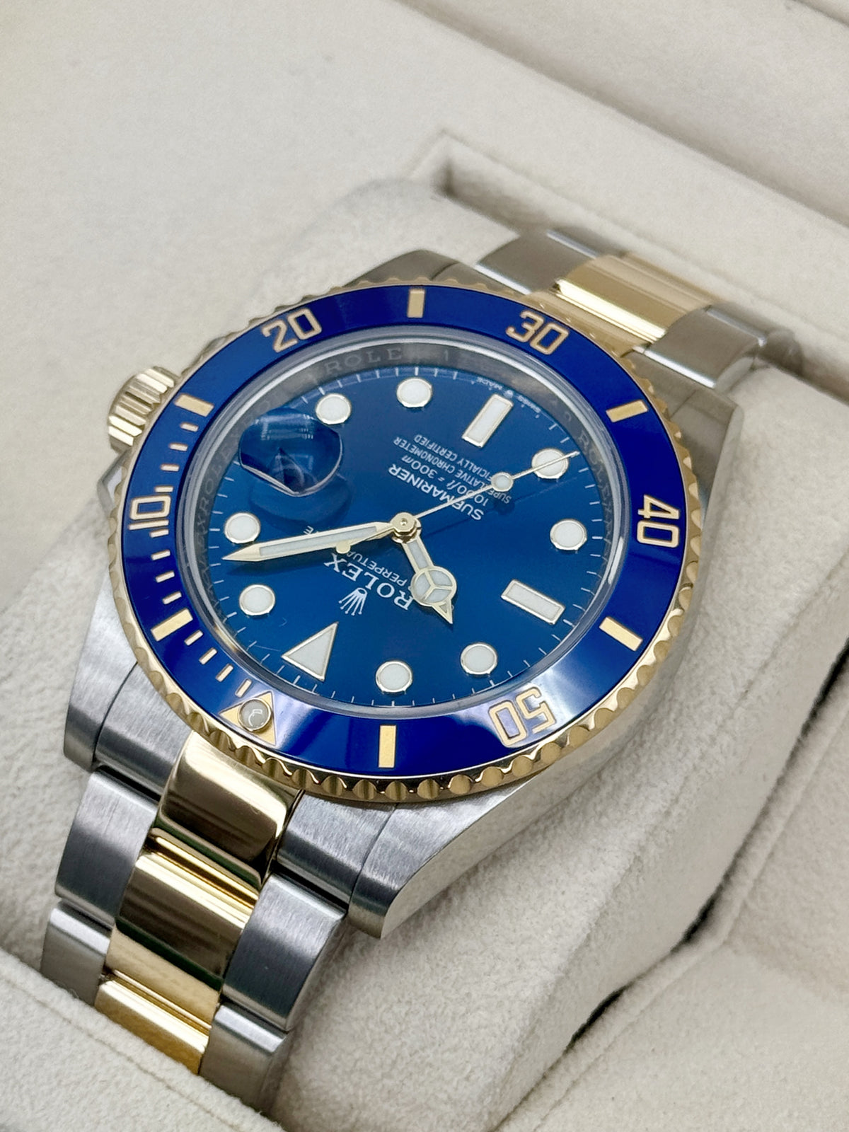 2023 Rolex Submariner Bluesy 41mm 126613LB Two-Tone Blue Dial