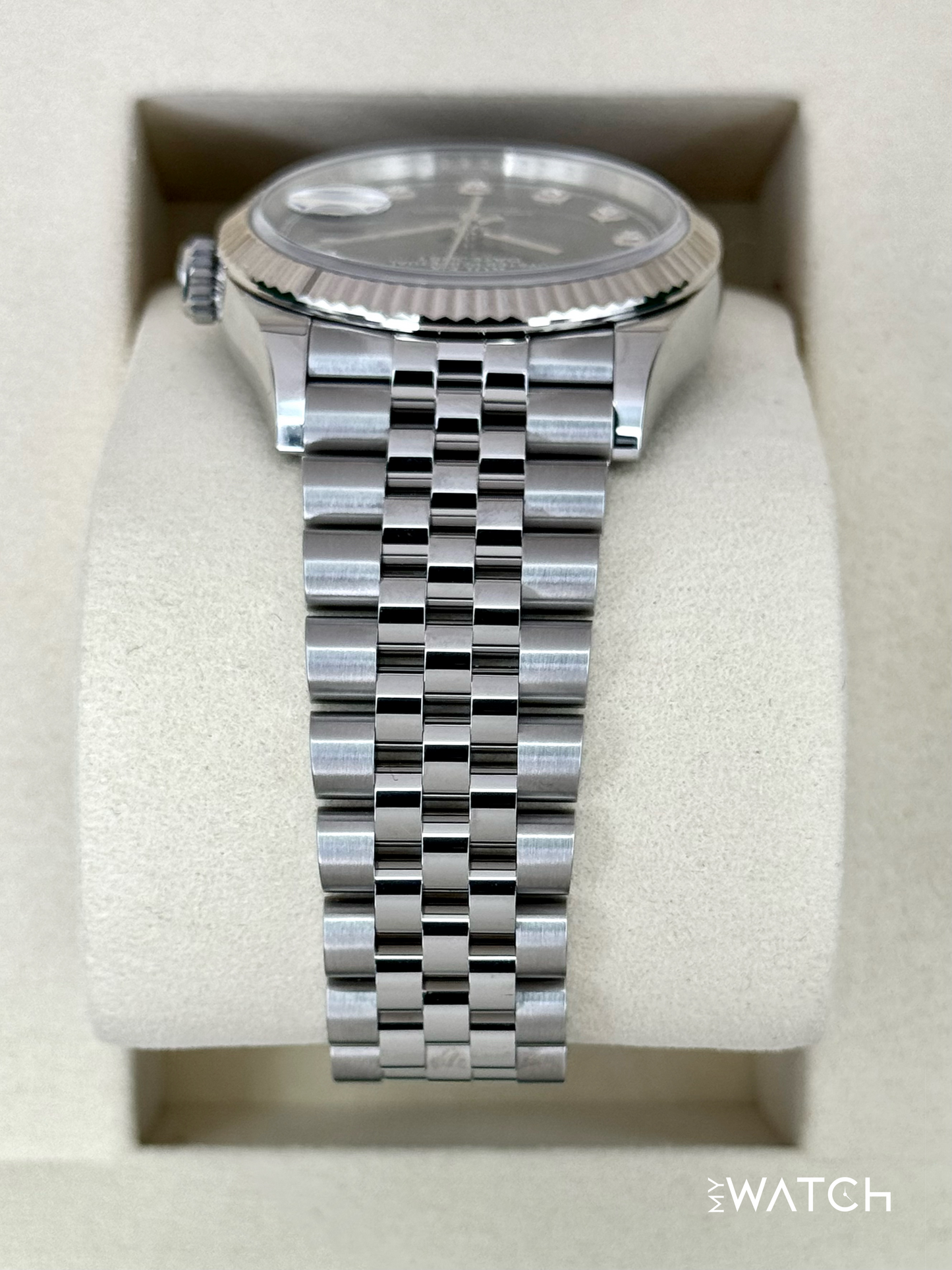 NEW 2025 Rolex Datejust 36mm 126234 Jubilee Black Diamond Dial