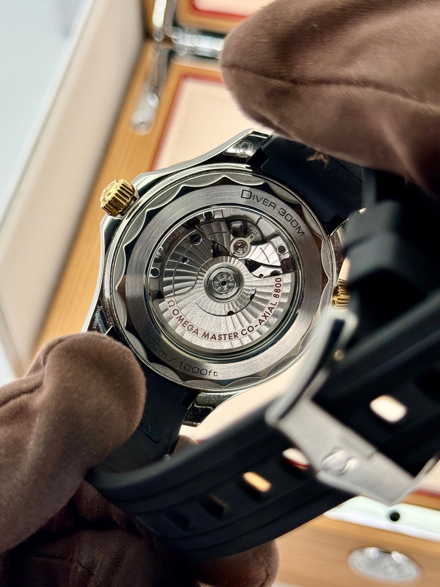 2025 Omega Seamaster Diver 300M 42mm 210.22.42.20.01.001 Black Dial
