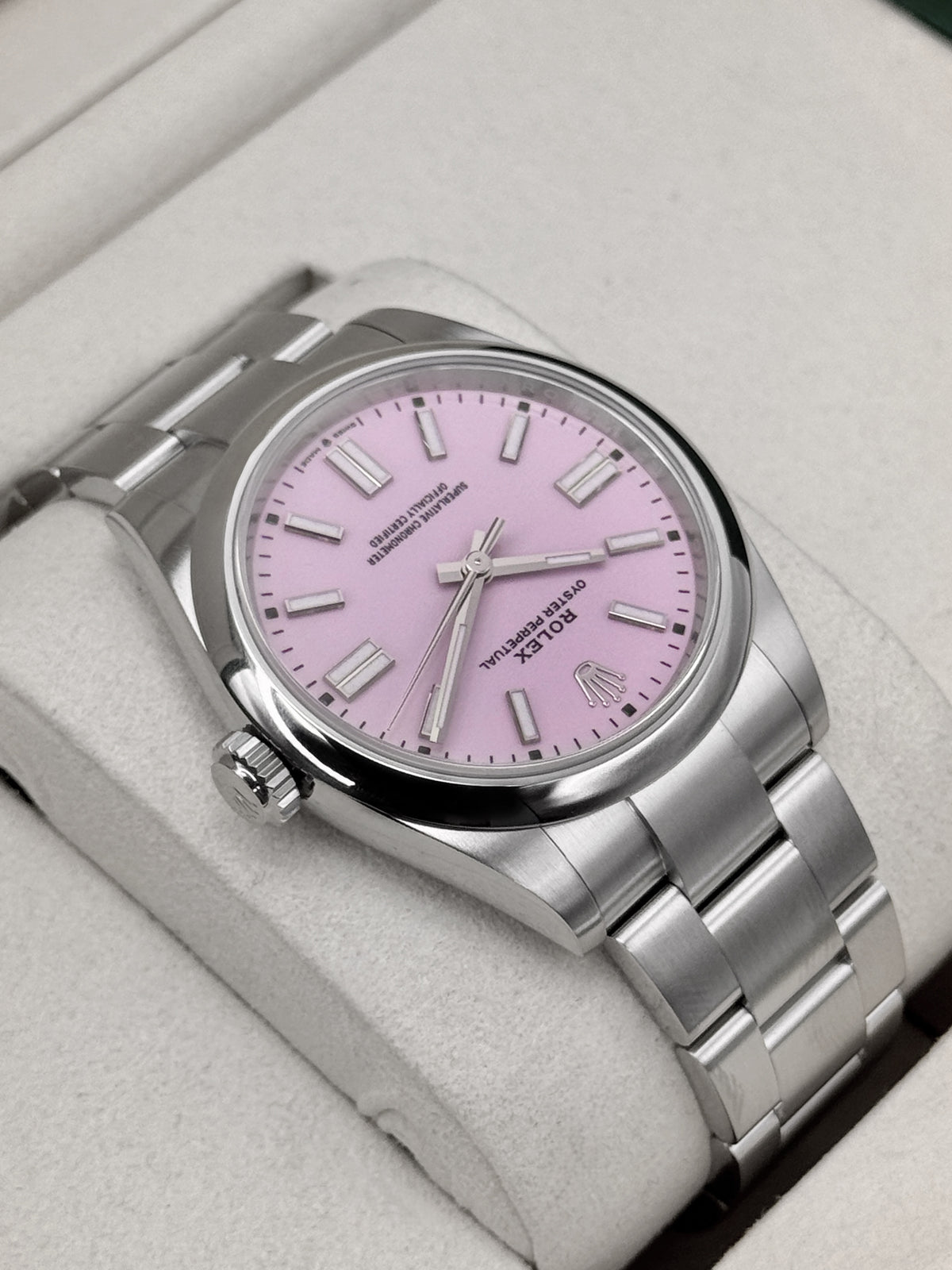 2026 Rolex Oyster Perpetual 41mm 134300 Candy Pink Dial