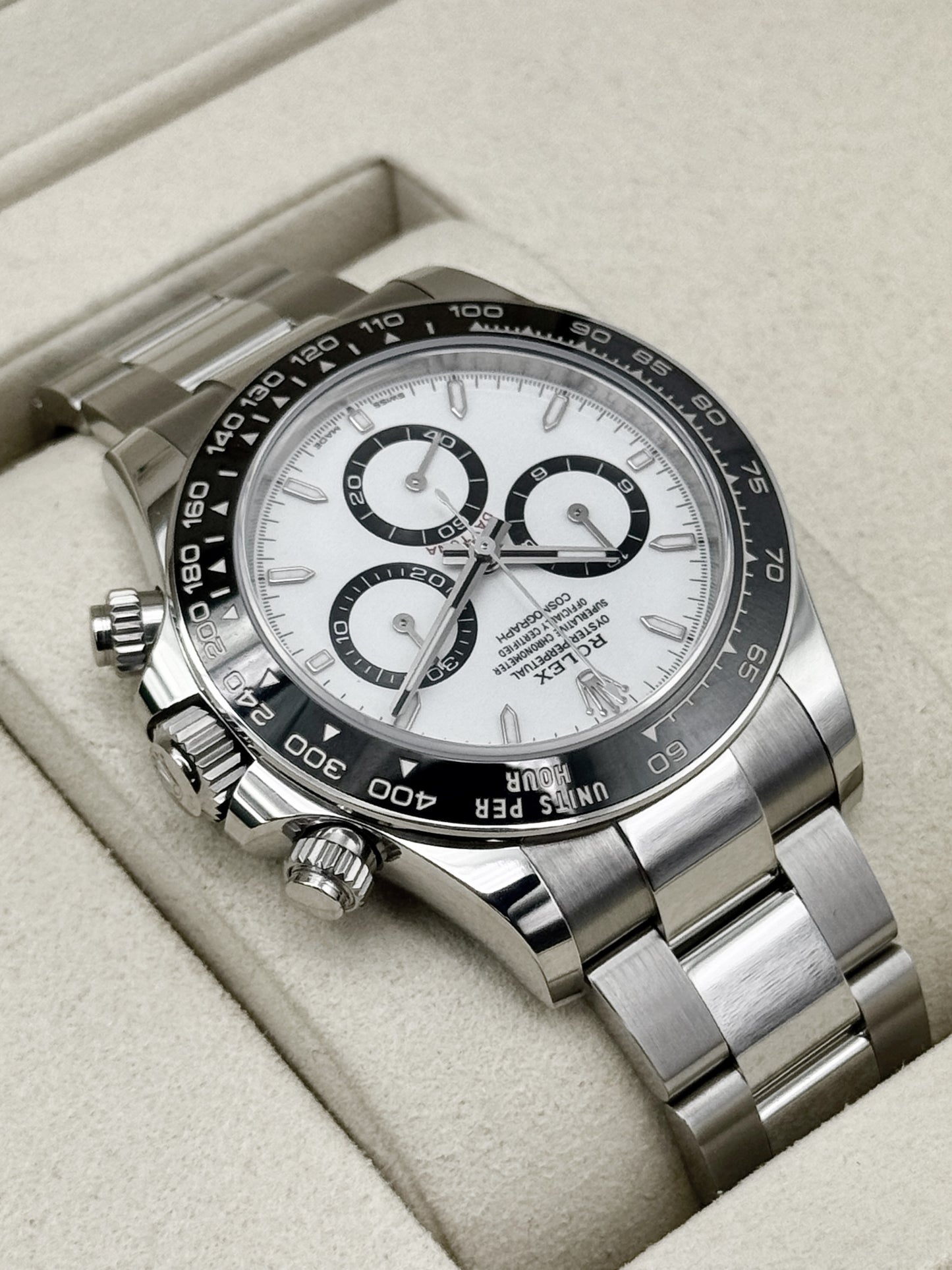 2026 Rolex Daytona 40mm 126500LN Stainless Steel Panda Dial