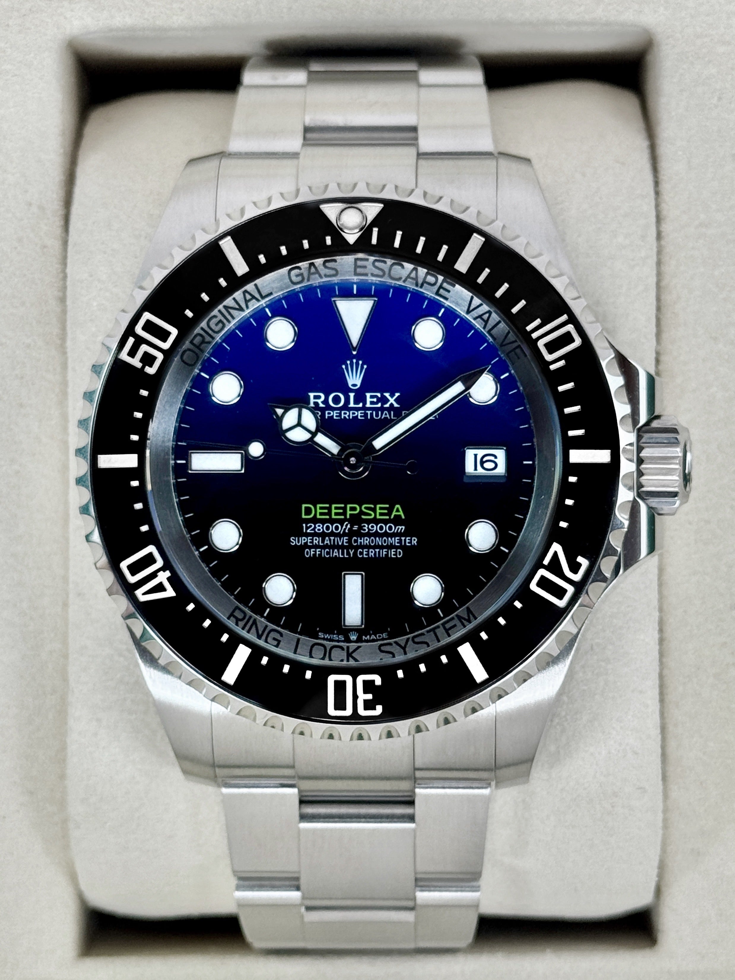 2008 Rolex Deepsea 44mm 116660 Stainless Steel Black Dial