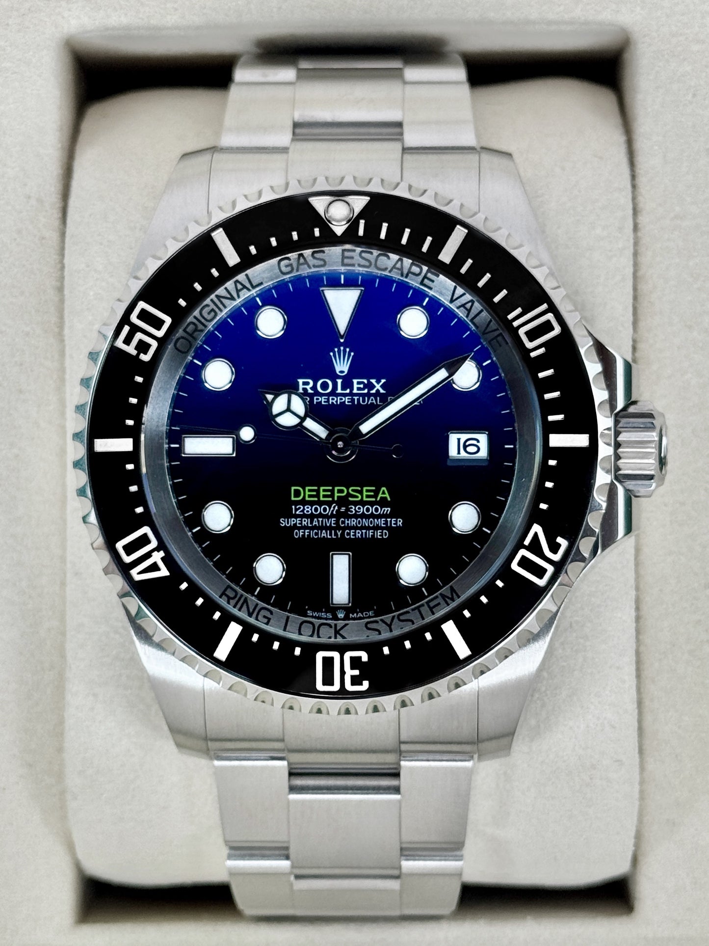 2025 Rolex Deepsea James Cameron 44mm 136660 Blue Dial