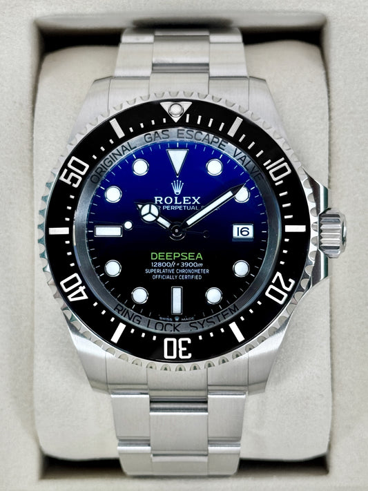 2025 Rolex Deepsea James Cameron 44mm 136660 Blue Dial