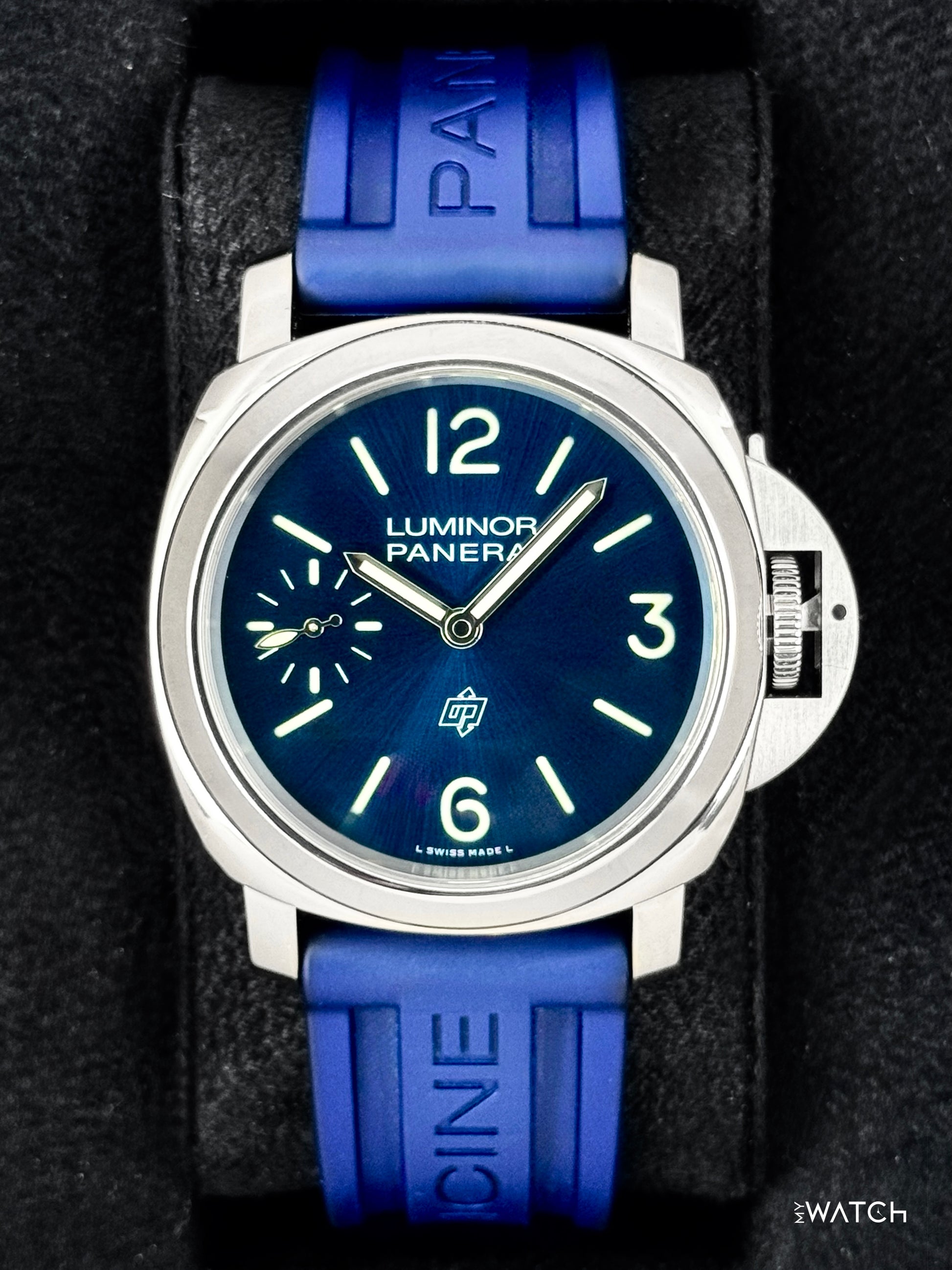 2023 Panerai Luminor Blu Mare 44mm PAM01085 Stainless Steel Blue Dial - MyWatchLLC
