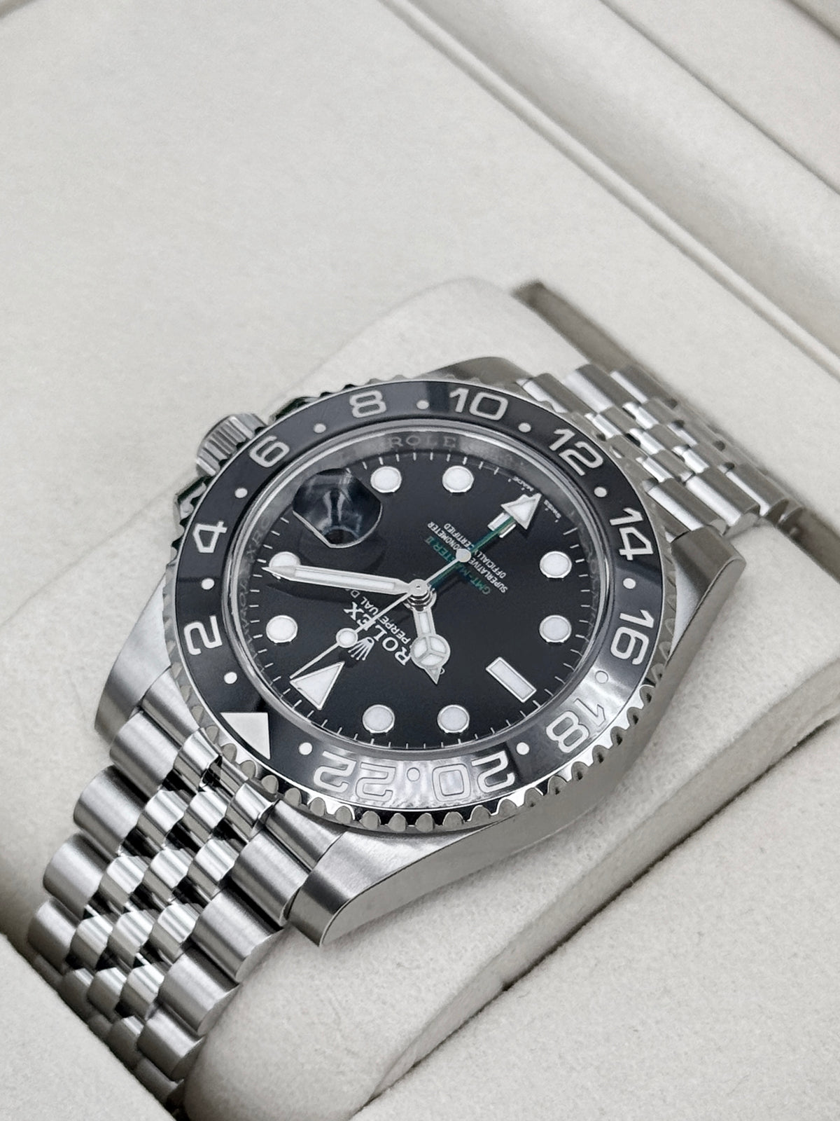 NEW 2026 Rolex GMT-Master II Bruce Wayne 40mm 126710GRNR Jubilee (NEW STYLE CARD)