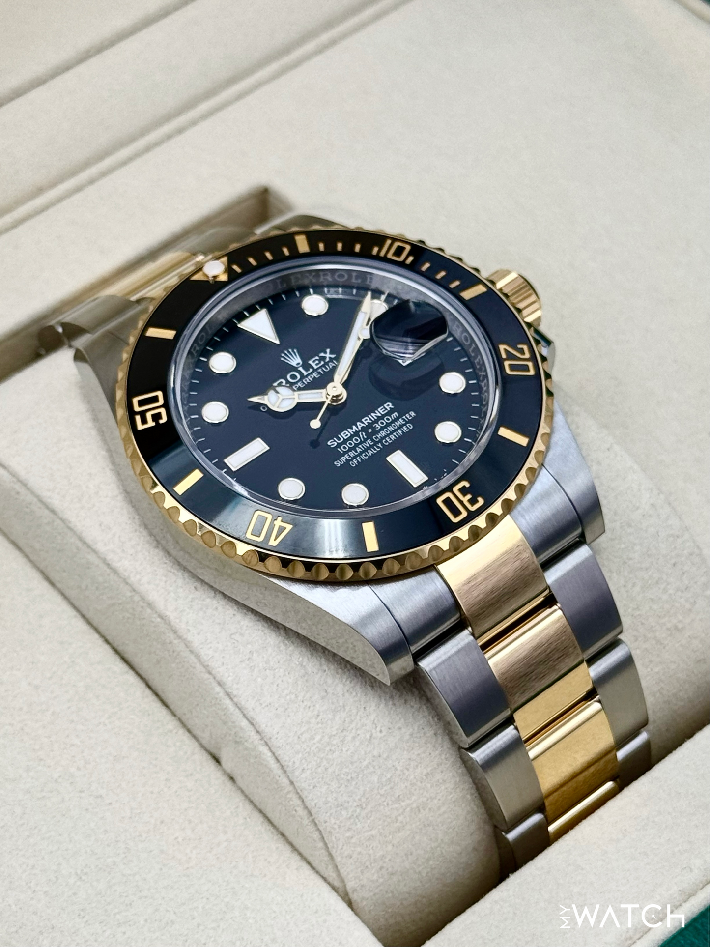 NEW 2025 Rolex Submariner 41mm 126613LN Two-Tone Black Dial - MyWatchLLC