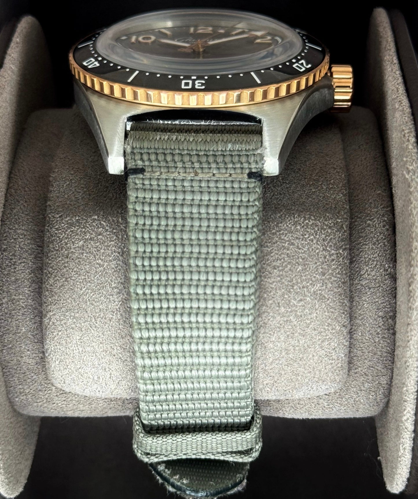 2021 Glashütte Seaq Panorama Date 43.2mm 1-36-13-04-91-34 Stainless Steel Grey Dial
