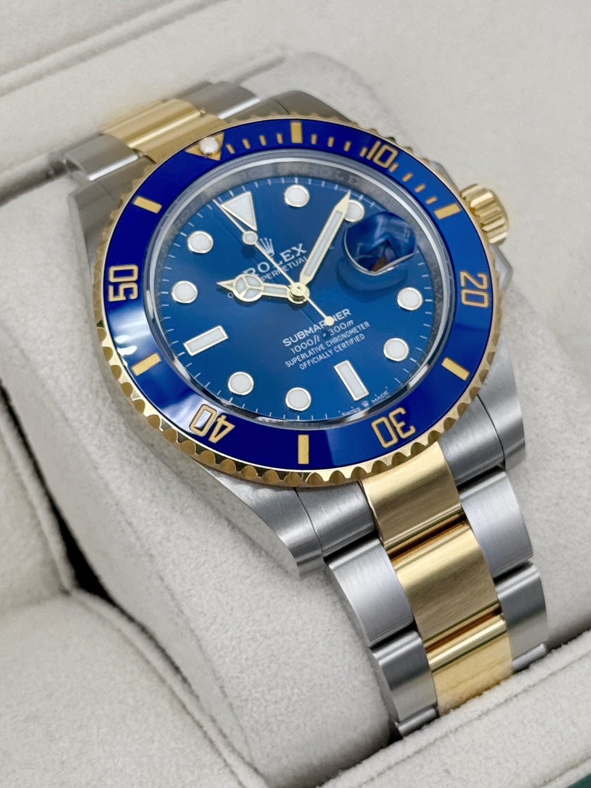 2024 Rolex Submariner Bluesy 41mm 126613LB Two-Tone Blue Dial