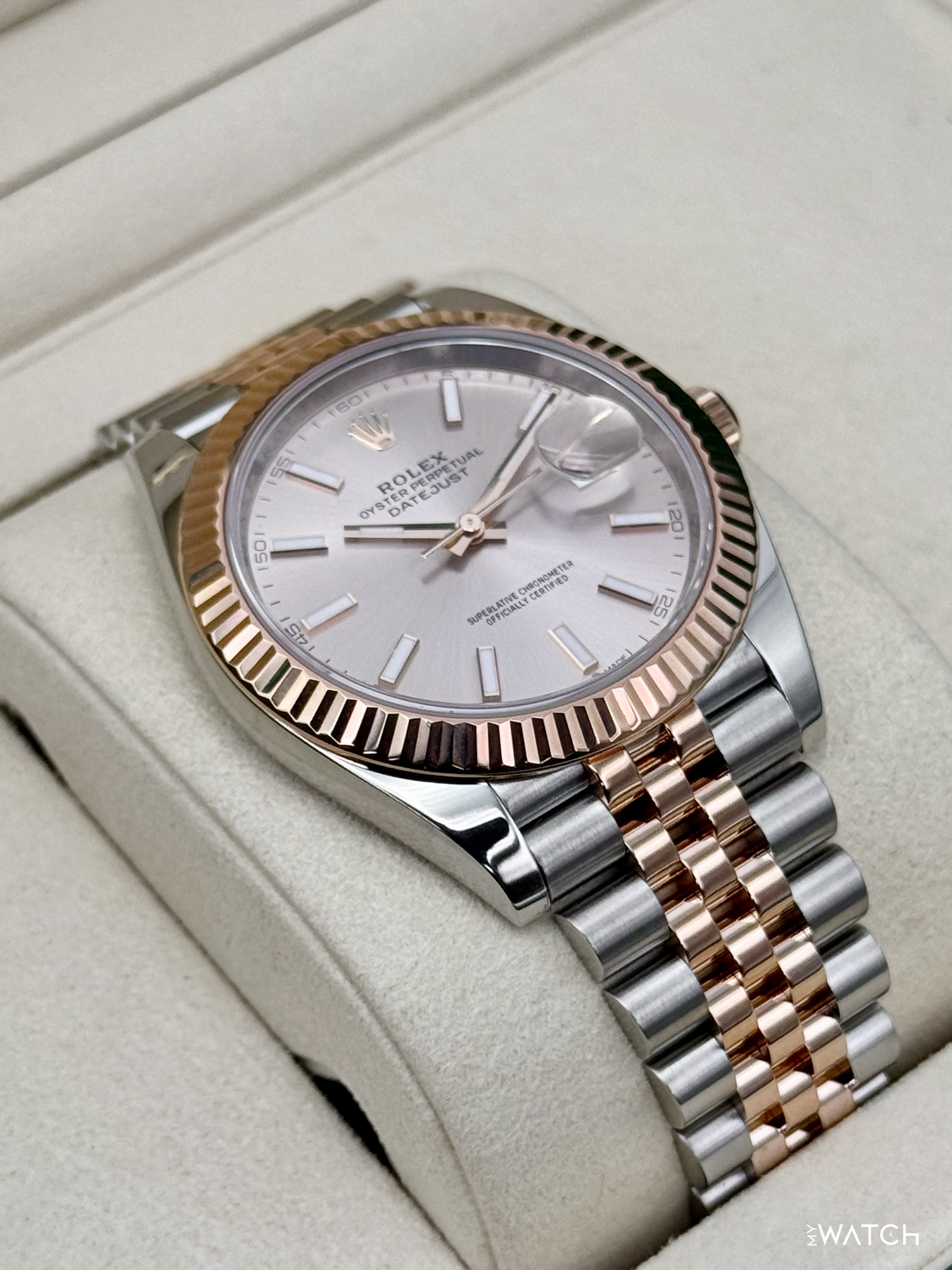 2025 Rolex Datejust 41mm 126331 Two-Tone Jubilee Sundust Dial - MyWatchLLC