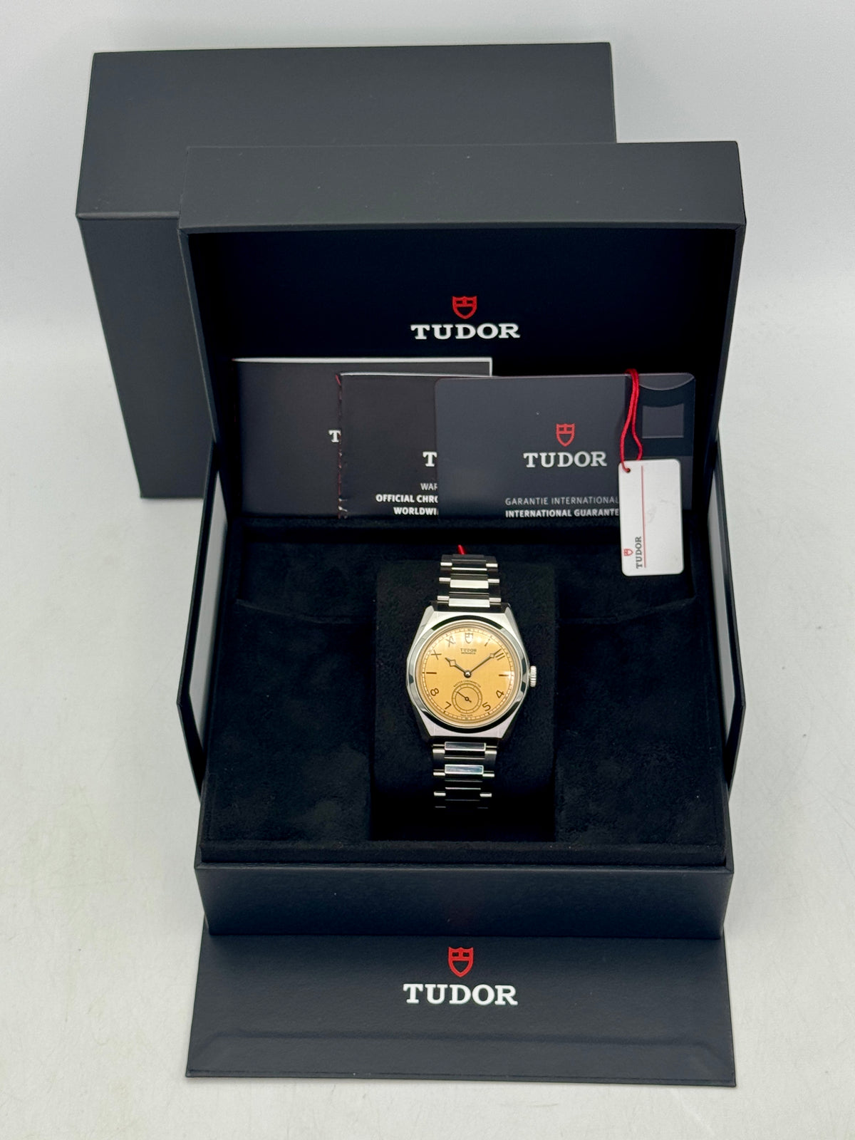 NEW 2026 Tudor Monarch 39mm 2639W1A0U Stainless Steel Dark Champagne Dial
