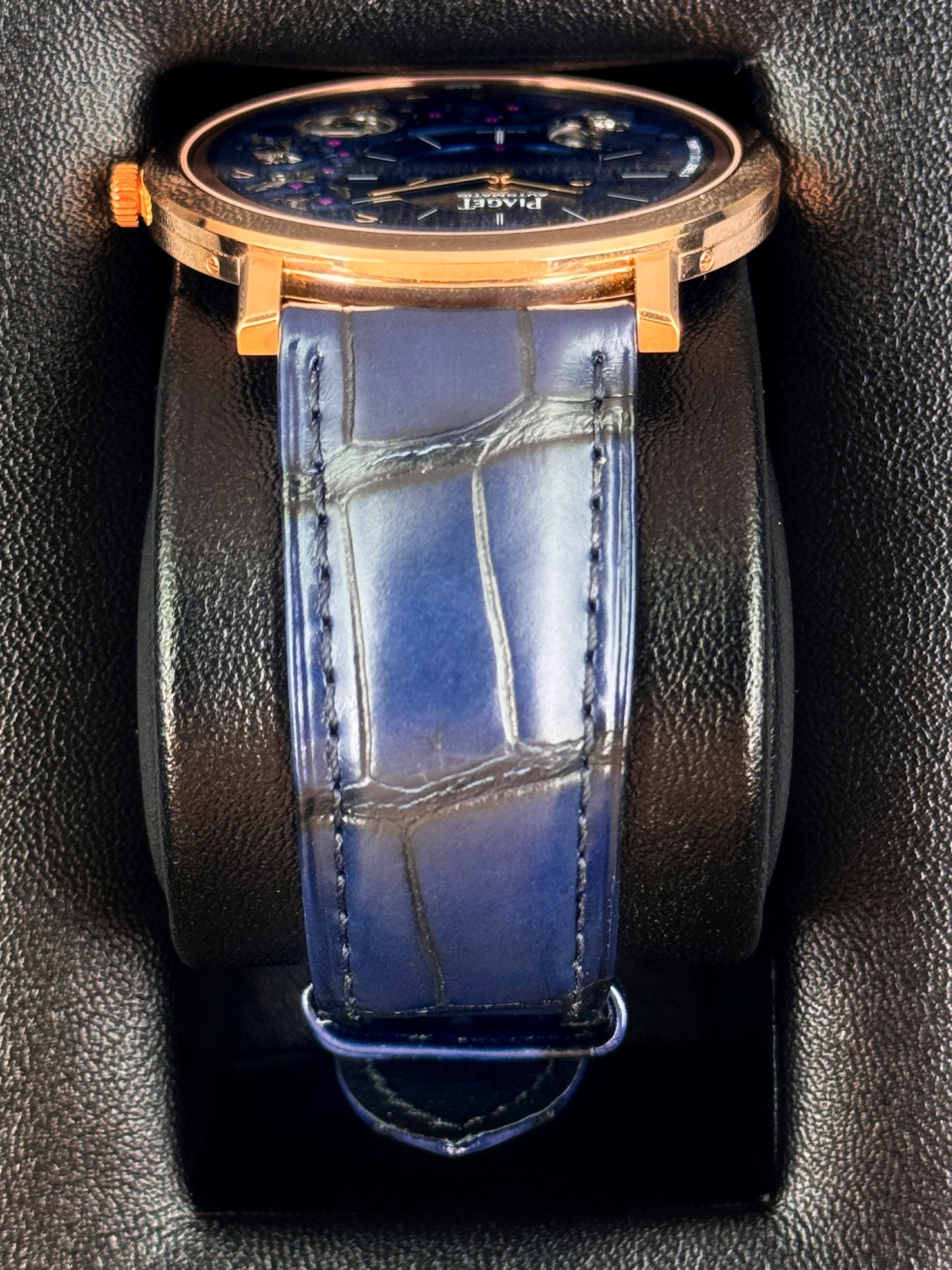Piaget Altiplano 41mm G0A48125 Rose Gold Blue Dial