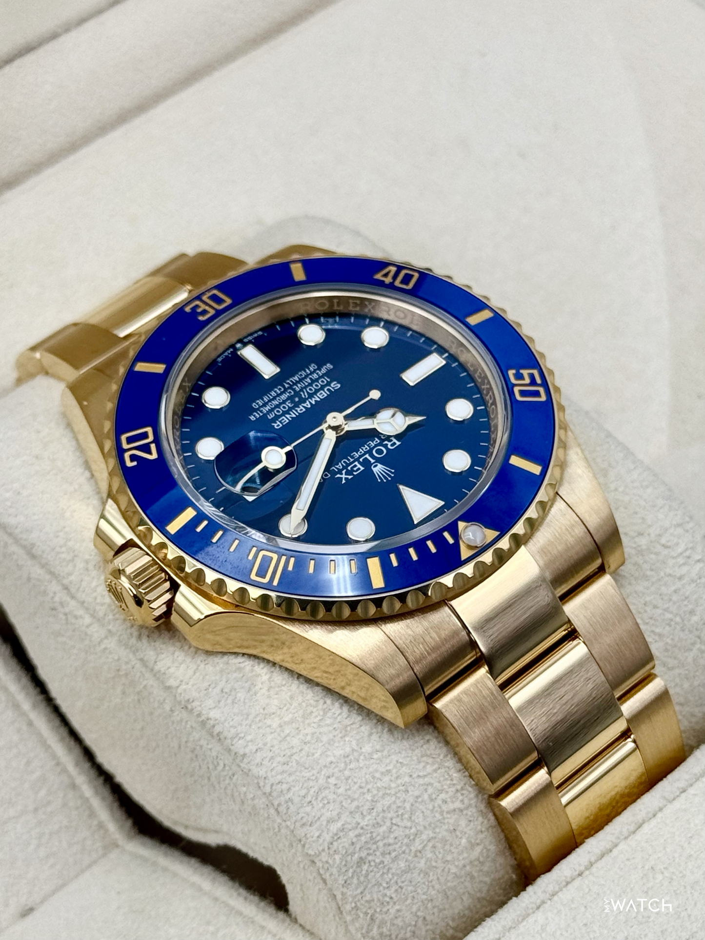 2024 Rolex Submariner "Bluesy" 41mm 126618LB Yellow Gold Blue Dial - MyWatchLLC