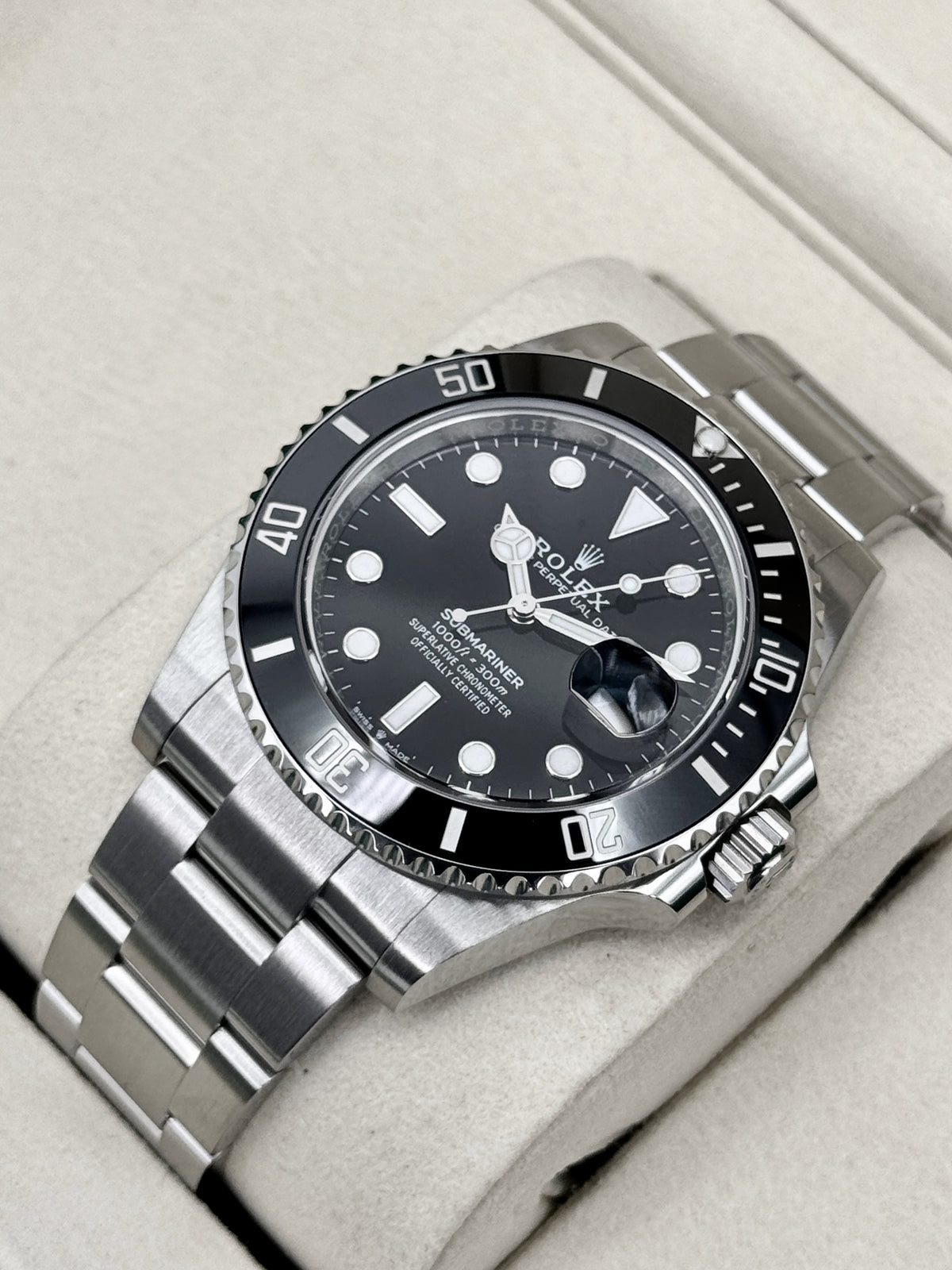 2025 Rolex Submariner 41mm 126610LN Stainless Steel Black Dial