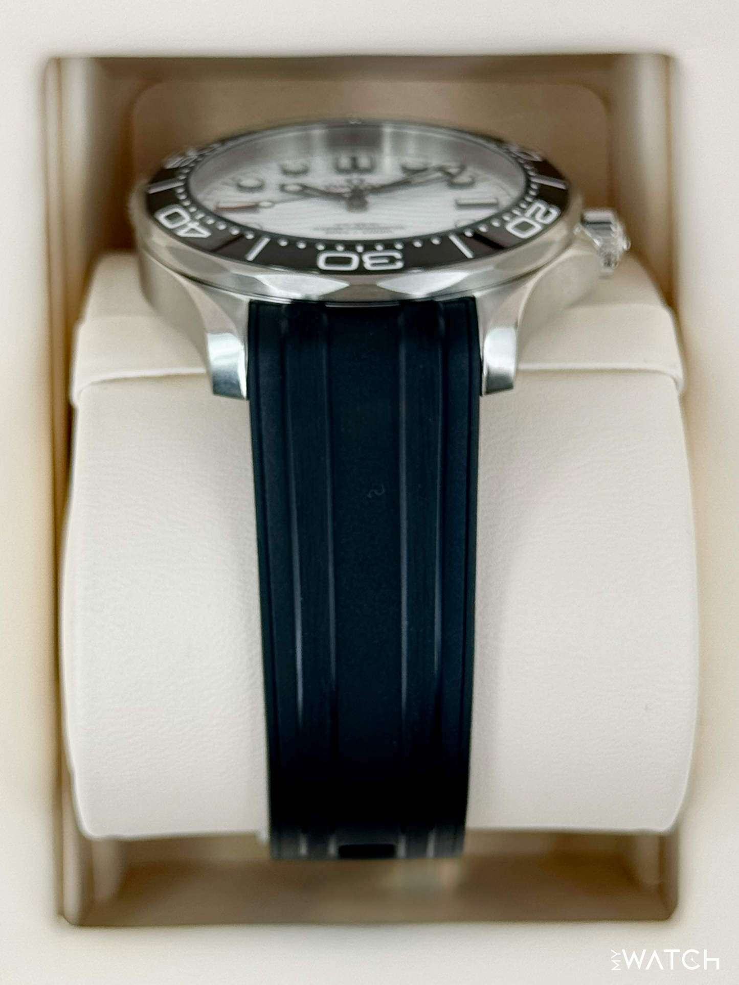 NEW 2022 Omega Seamaster Diver 300M 42mm 210.30.42.20.04.001 White Dial - MyWatchLLC