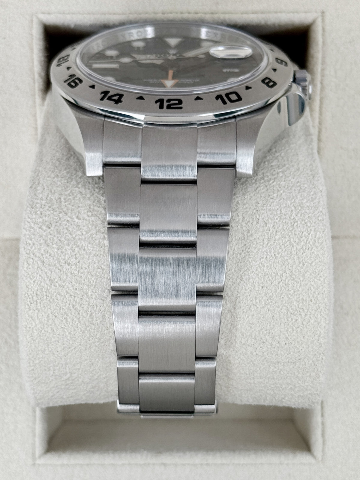 2012 Rolex Explorer II 42mm 216570 Stainless Steel Black Dial