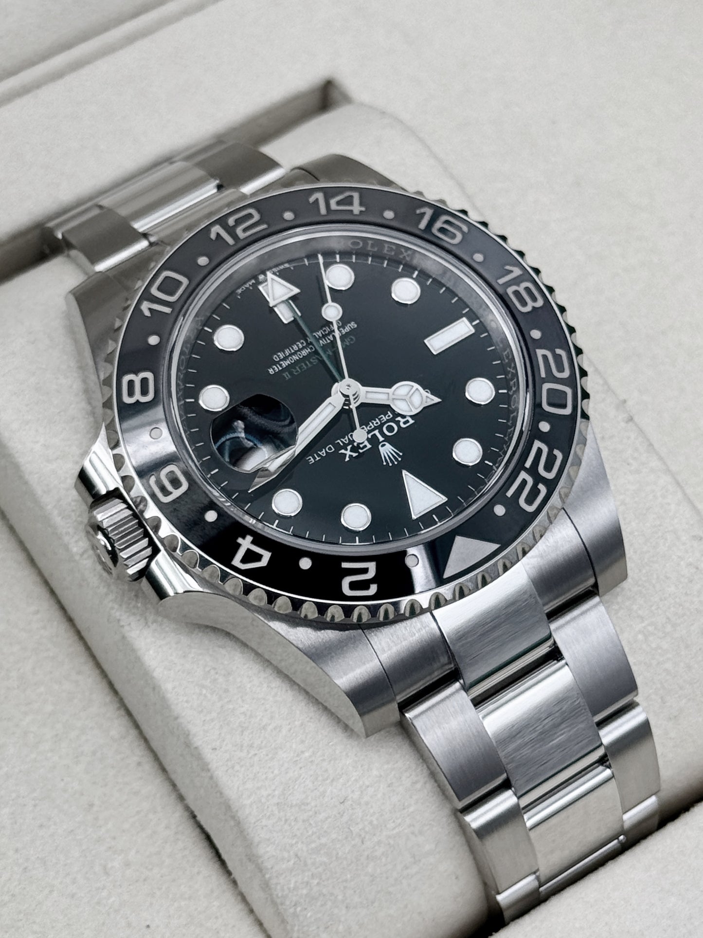 2025 Rolex GMT-Master II "Bruce Wayne" 40mm 126710GRNR Oyster