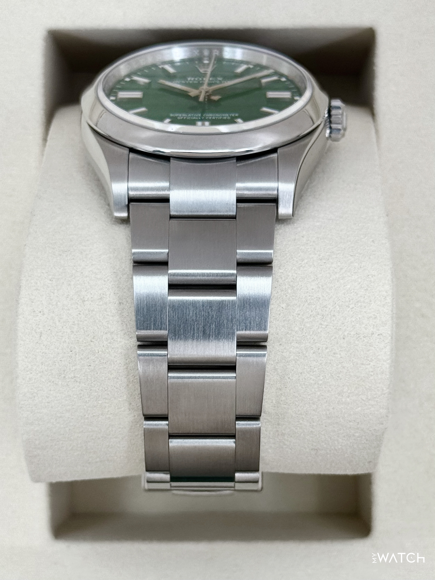 NEW 2026 Rolex Oyster Perpetual 36mm 126000 Green Dial - MyWatchLLC