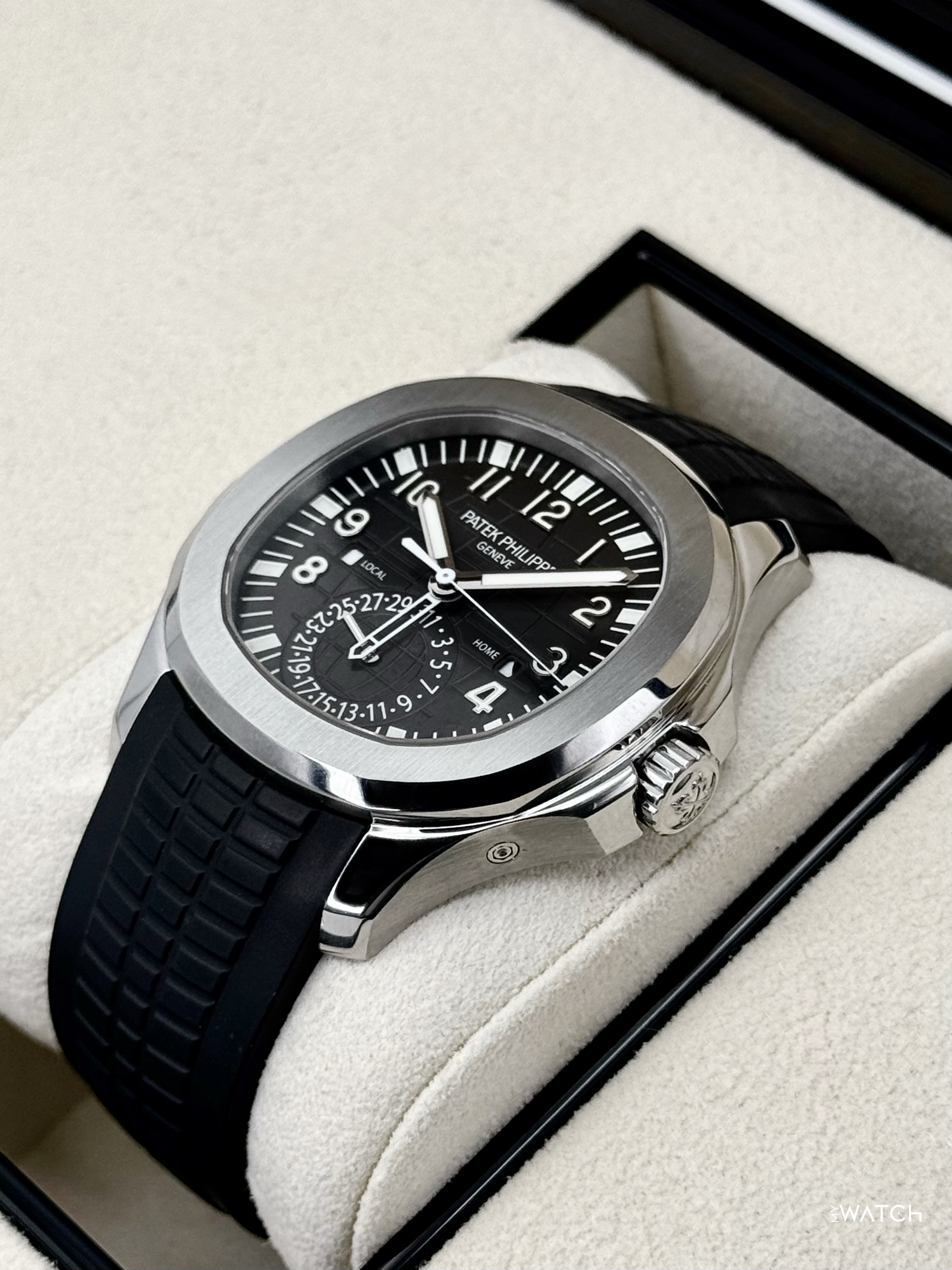 2016 Patek Philippe Aquanaut 5164A-001 Stainless Steel Gray Dial - MyWatchLLC