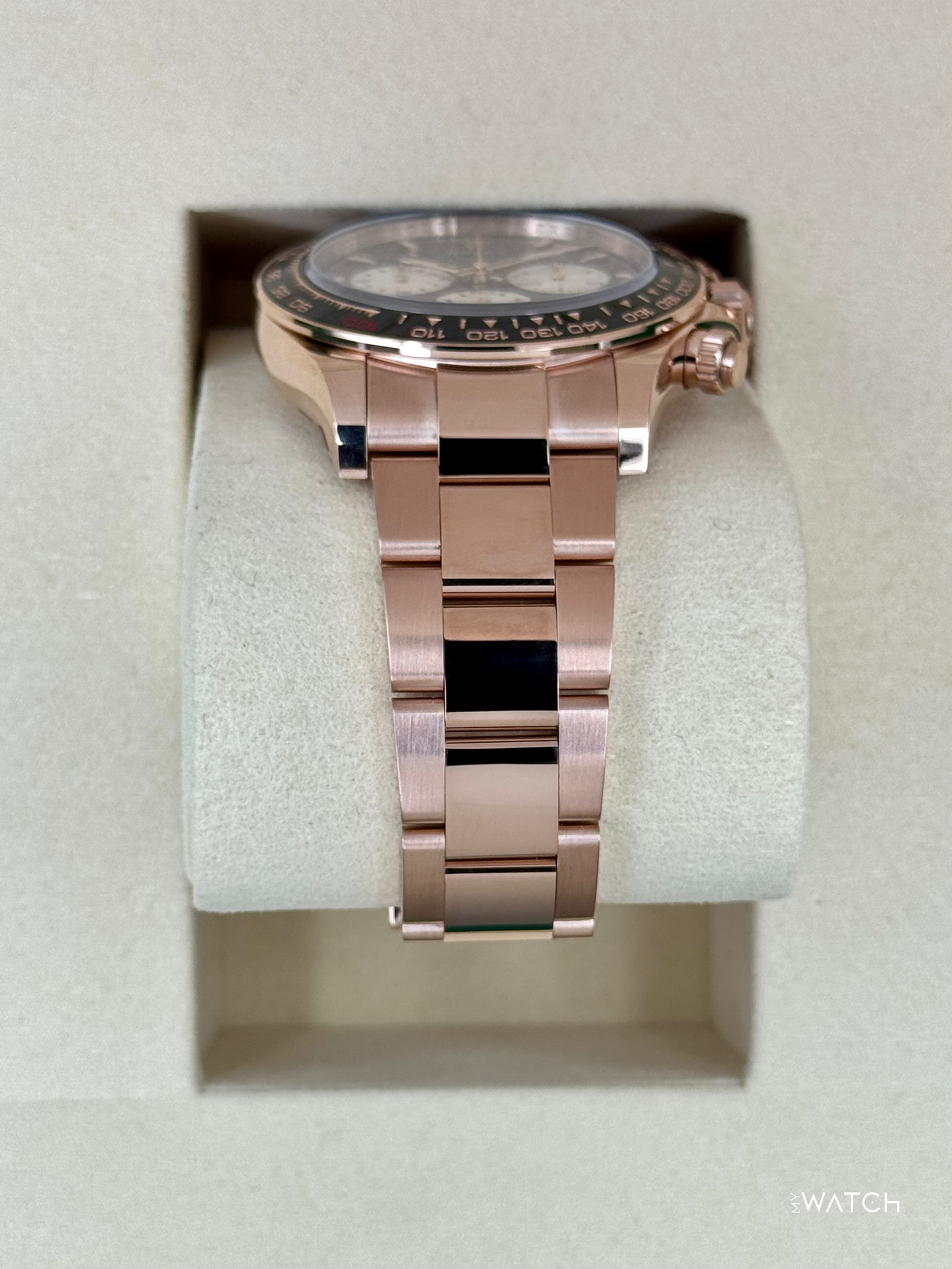 NEW 2025 Rolex Daytona "Le Mans" 40mm 126525LN Rose Gold Black Dial - MyWatchLLC