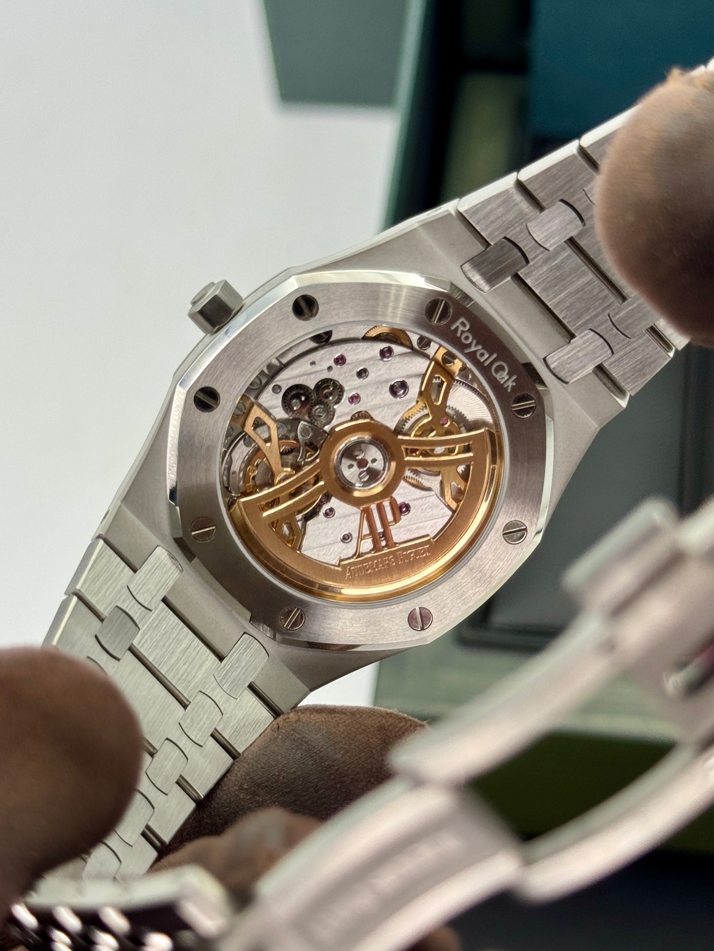 NEW 2025 Audemars Piguet Royal Oak Jumbo 39mm 16202ST Stainless Steel Blue Dial