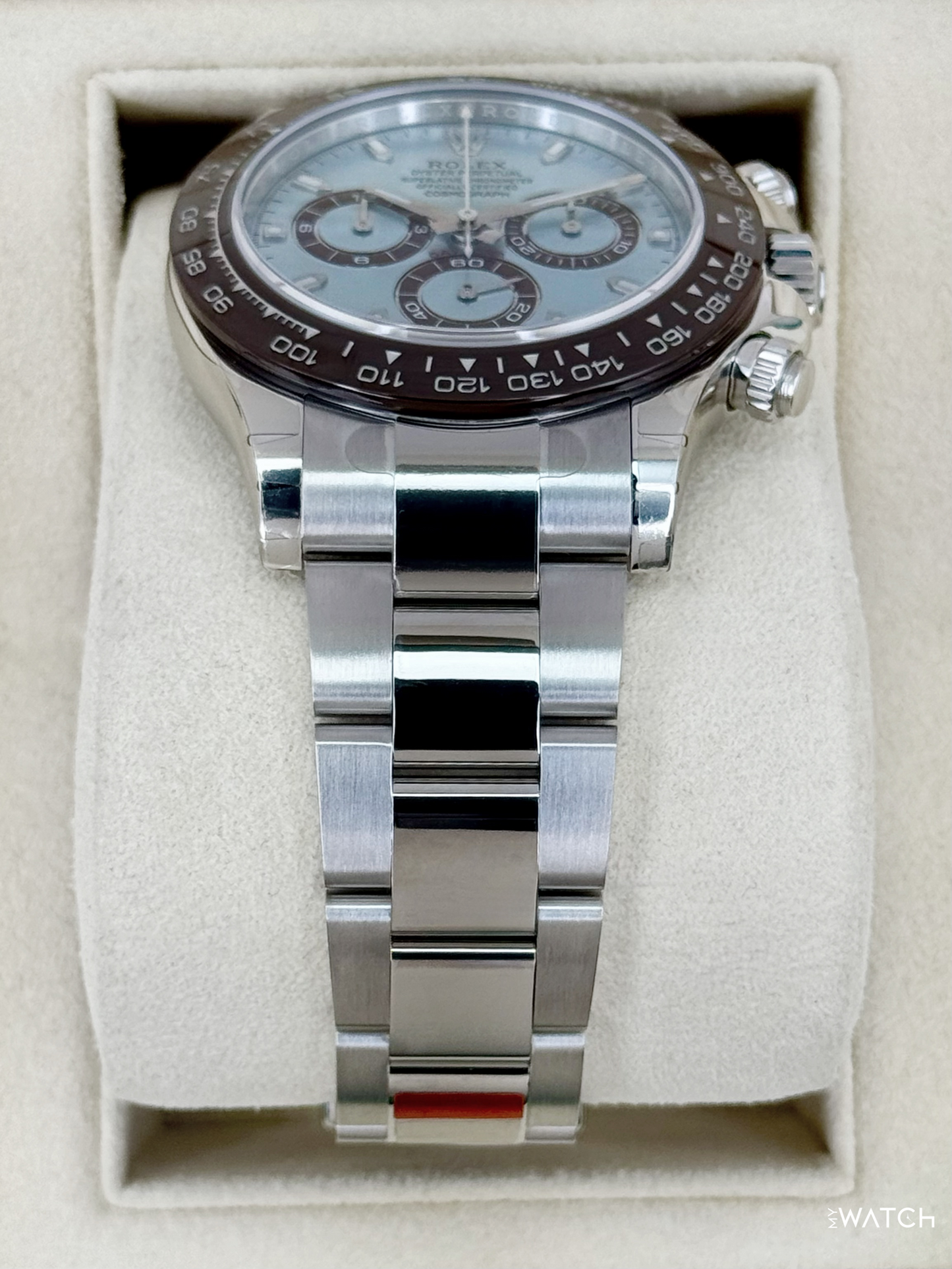 NEW 2016 Rolex Daytona 40mm 116506 Platinum Ice Blue Dial (STICKERED)