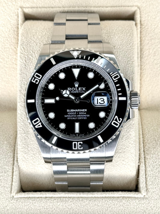 NEW 2022 Submariner Date 41mm 126610LN Stainless Steel Black Dial - MyWatchLLC