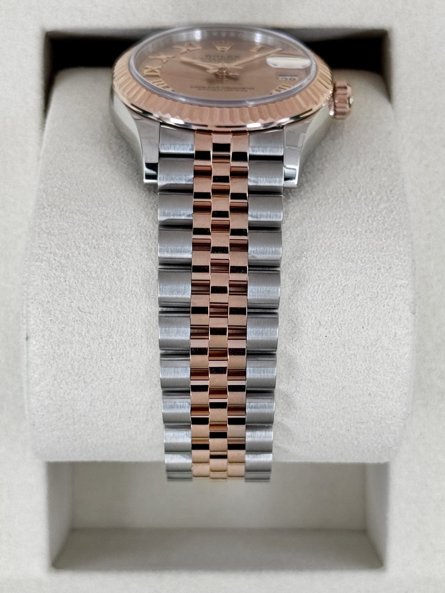 NEW 2026 Rolex Ladies Datejust 31mm 278271 Two-Tone Jubilee Pink Dial