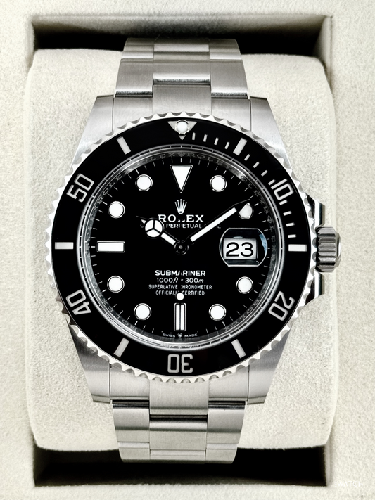 2025 Rolex Submariner 41mm 126610LN Stainless Steel Black Dial
