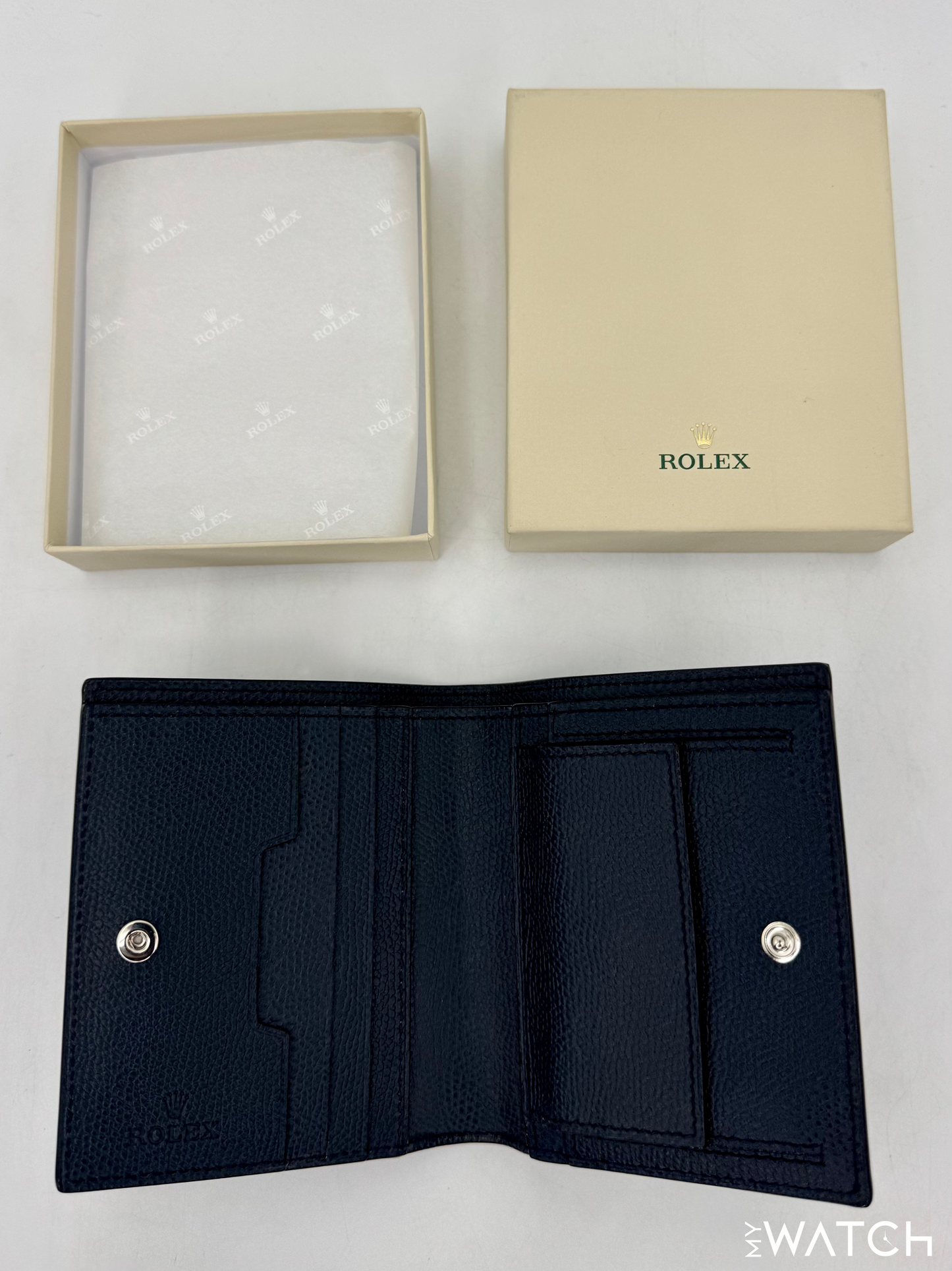Rolex Men's Leather Wallet