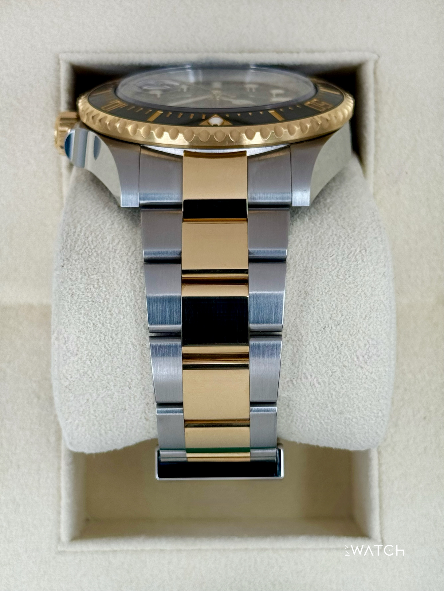 2022 Rolex Sea-Dweller 43mm 126603 Two-Tone Black Dial - MyWatchLLC