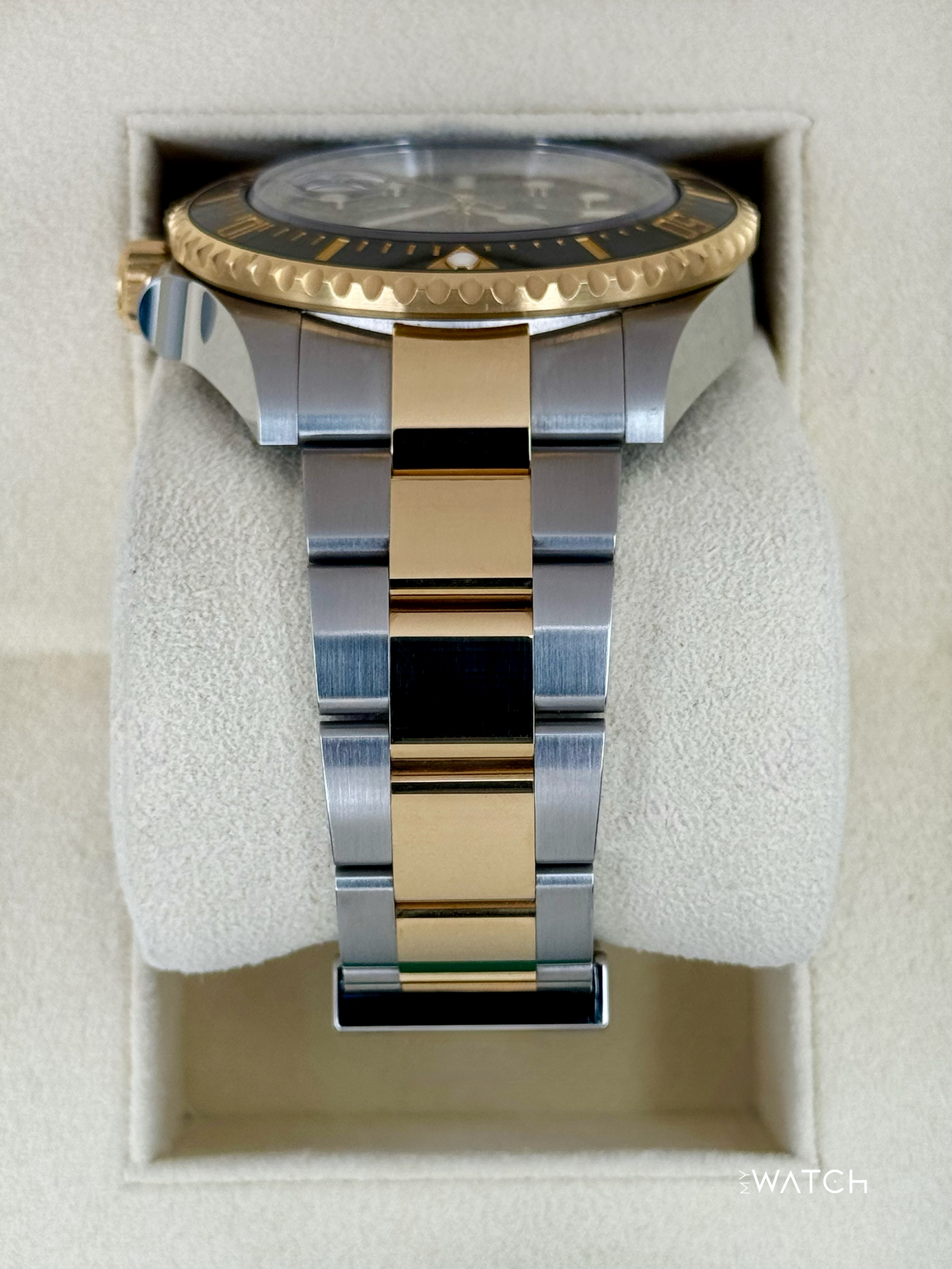 2022 Rolex Sea-Dweller 43mm 126603 Two-Tone Black Dial - MyWatchLLC