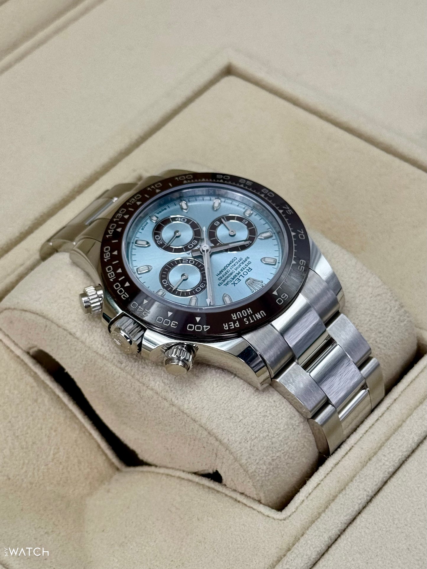 2018 Rolex Daytona 40mm 116506 Platinum Ice Blue Dial