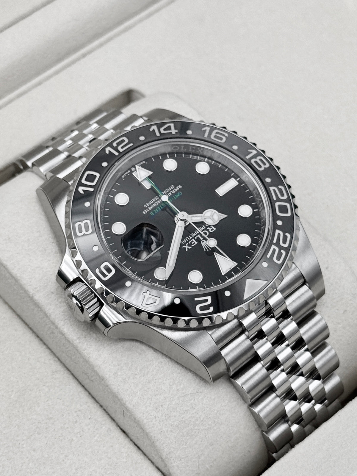 NEW 2026 Rolex GMT-Master II Bruce Wayne 40mm 126710GRNR Jubilee (NEW STYLE CARD)