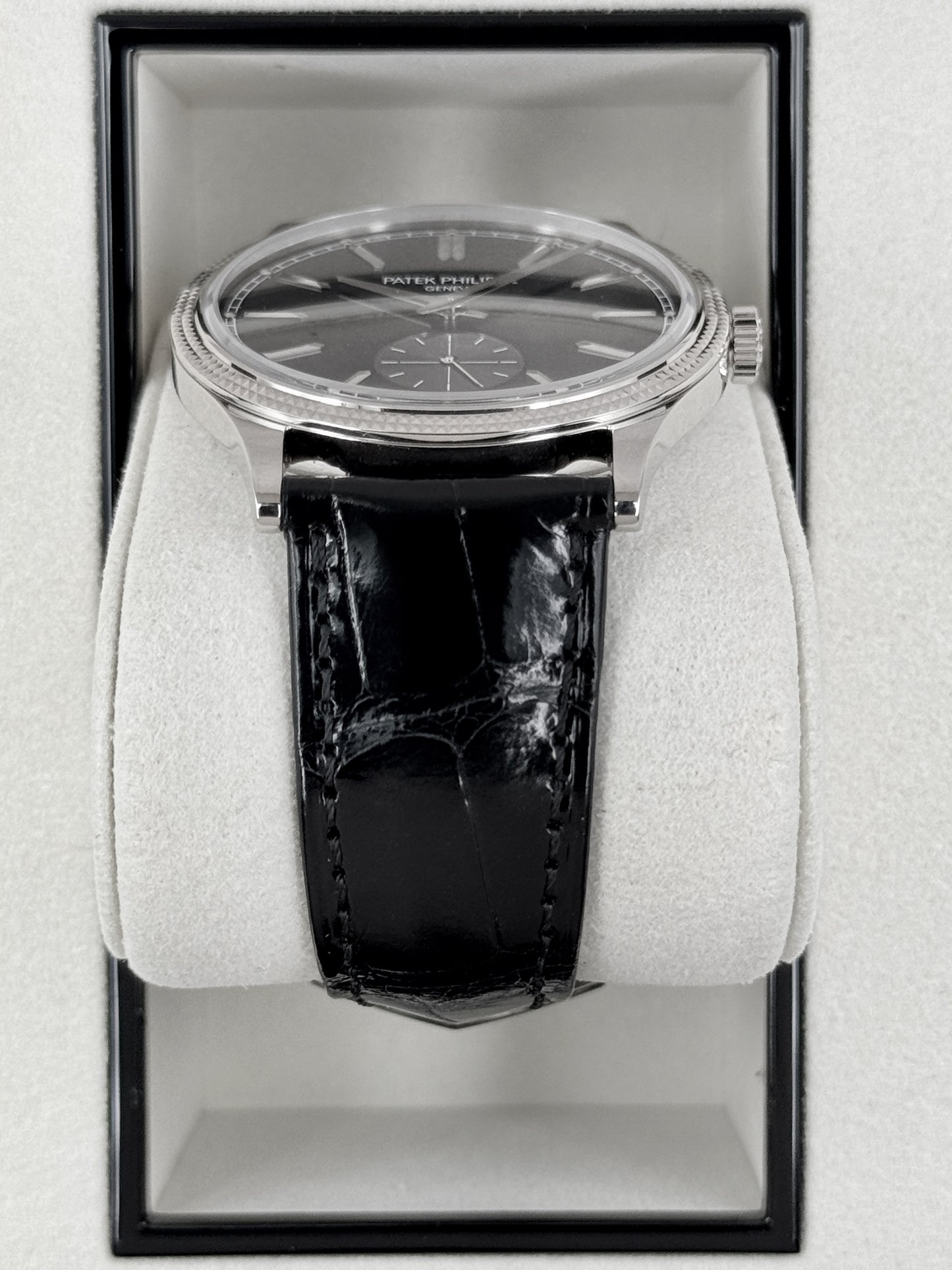 NEW 2026 Patek Philippe Calatrava 40mm 6119G  White Gold Gray Dial