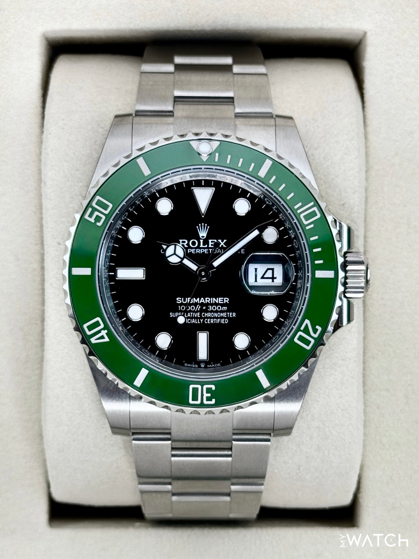 NEW 2026 Rolex Submariner "Starbucks" 41mm 126610LV Black Dial (STICKERED) - MyWatchLLC