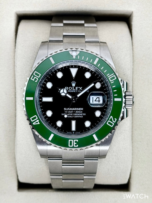 NEW 2026 Rolex Submariner "Starbucks" 41mm 126610LV Black Dial (STICKERED) - MyWatchLLC