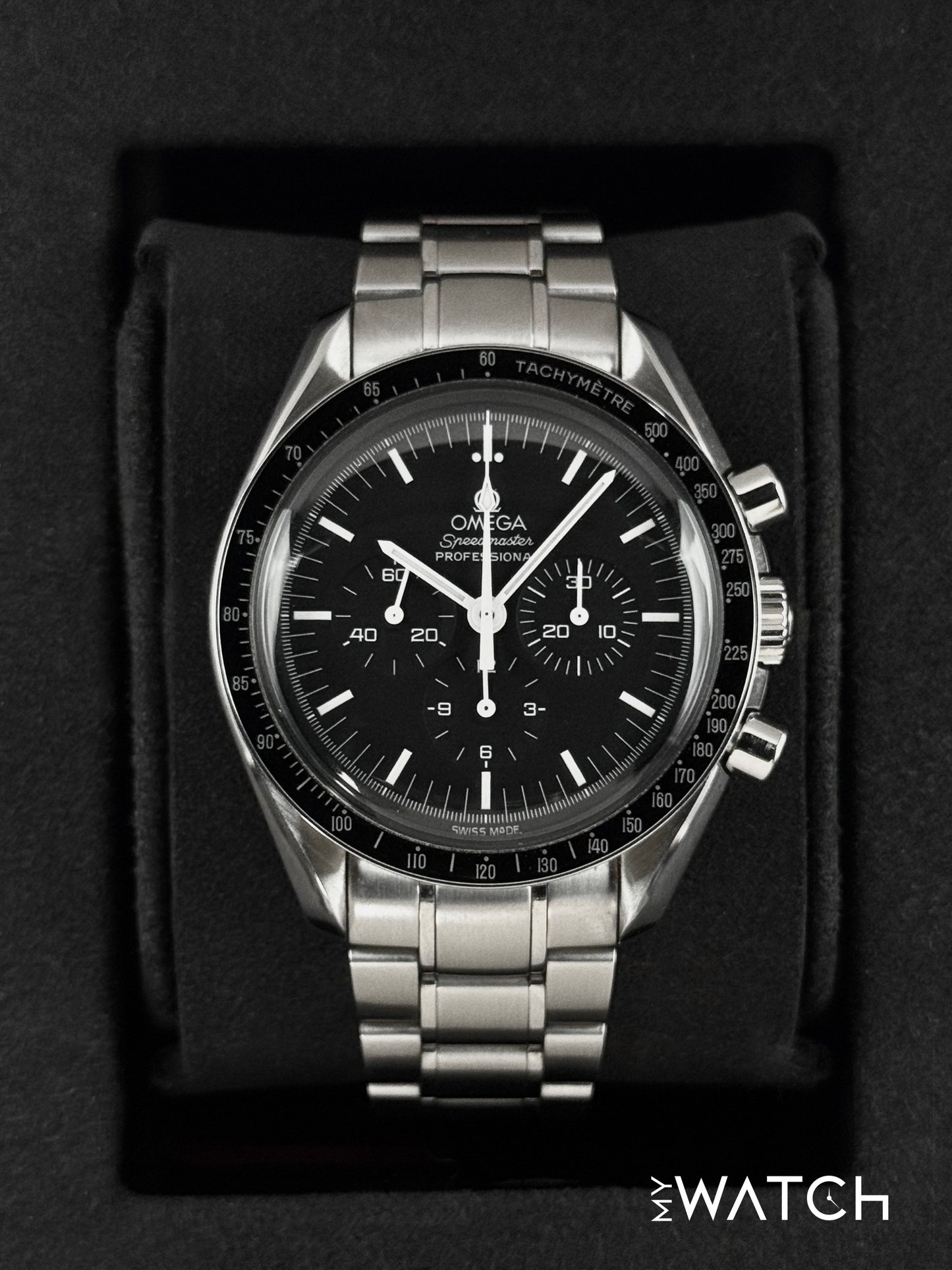 Omega Speedmaster Pro. Moonwatch 42mm 3570.50.00 Black Dial