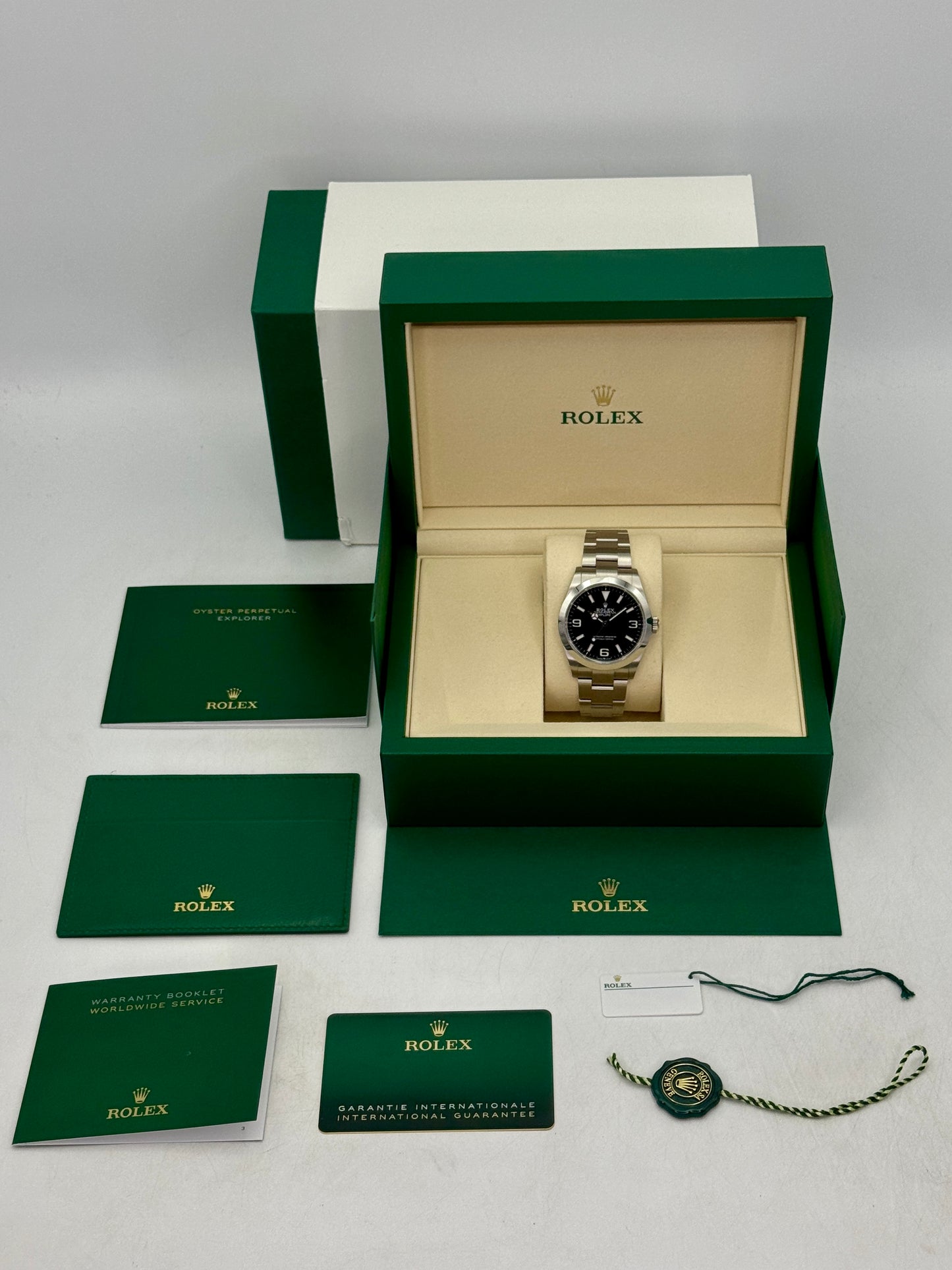 2026 Rolex Explorer 40mm 224270 Black Dial