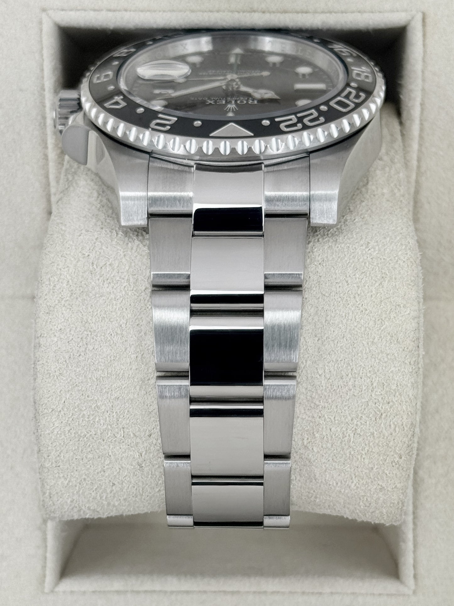 2018 Rolex GMT-Master II 40mm 116710LN Stainless Steel Black Dial