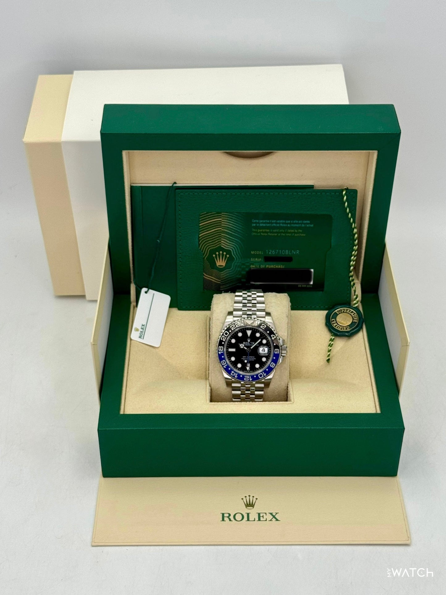 2024 Rolex GMT-Master II "Batgirl" 40mm 126710BLNR Jubilee - MyWatchLLC