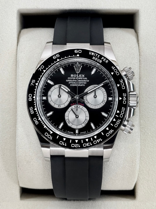 2026 Rolex Daytona Baby Le Mans 40mm 126519LN White Gold Black Dial (NEW STYLE CARD)