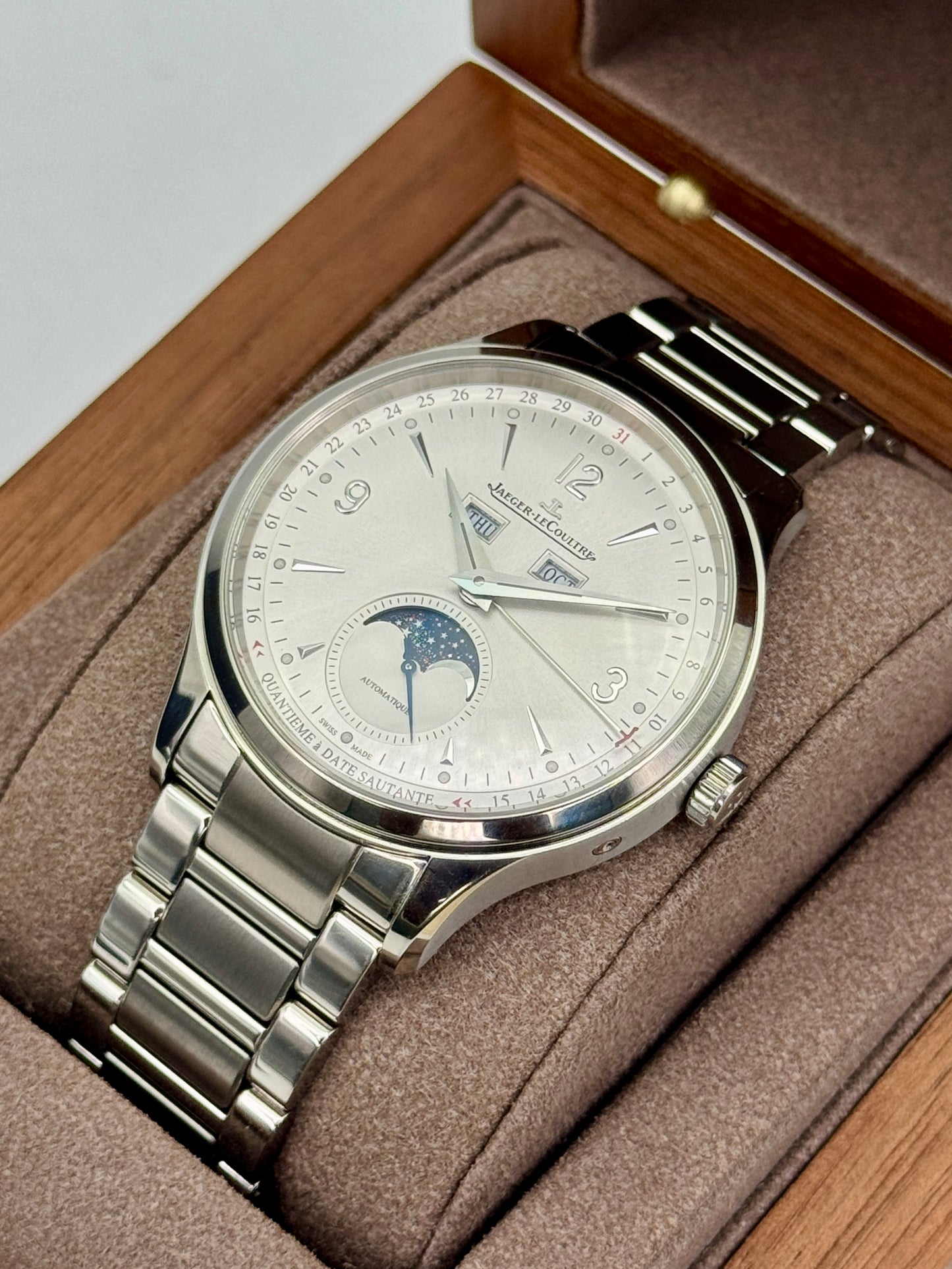 2026 Jaeger-LeCoultre Master Control 40mm Q4148120 Stainless Steel Silver Dial