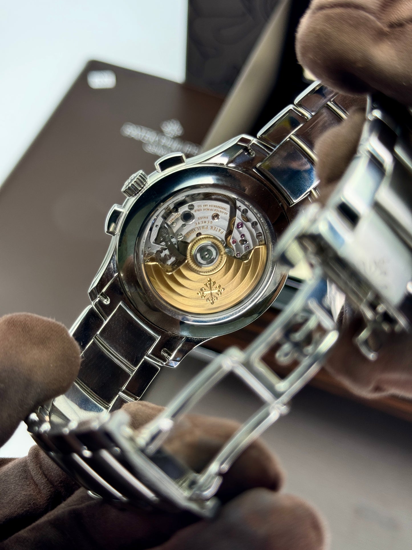 2024 Patek Philippe Flyback Chronograph Annual Calendar 5905/1A Olive Green Dial