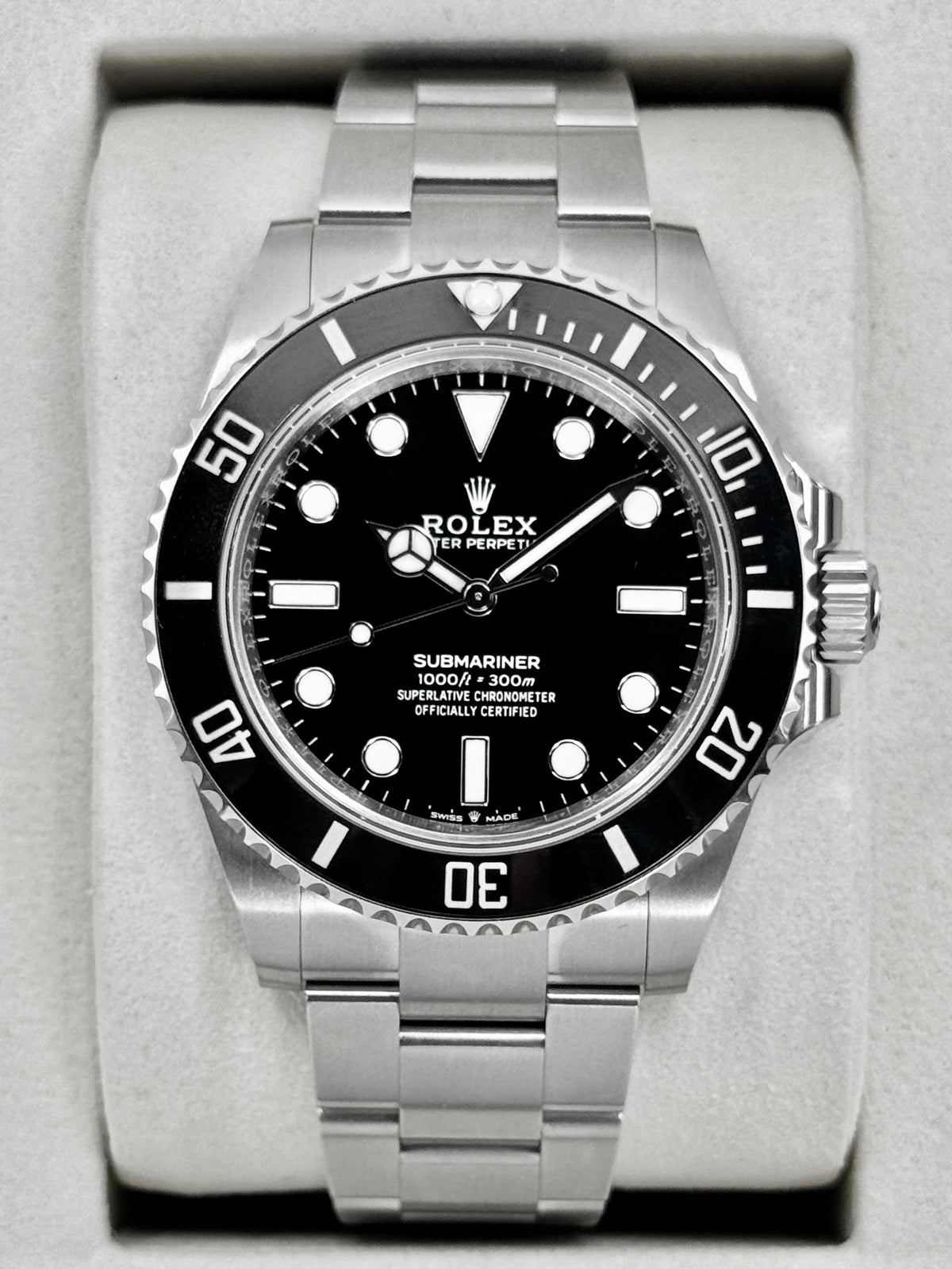 NEW 2026 Rolex Submariner 41mm 124060 Stainless Steel Black Dial (STICKERED)