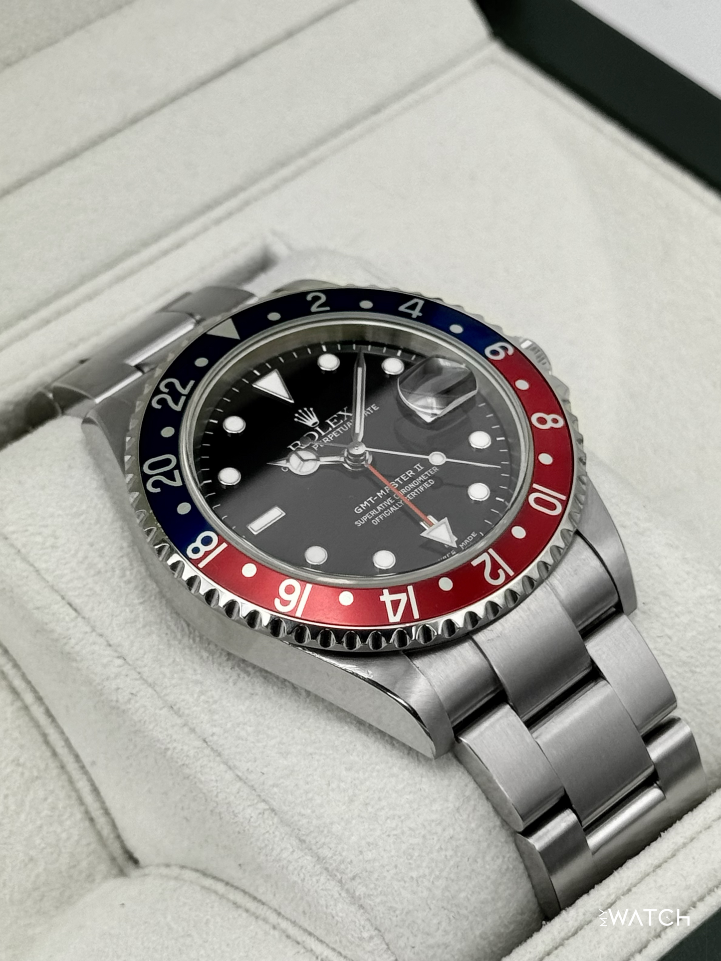 2005 Rolex GMT-Master II "Pepsi" 40mm 16710 Oyster (Collectors Set)